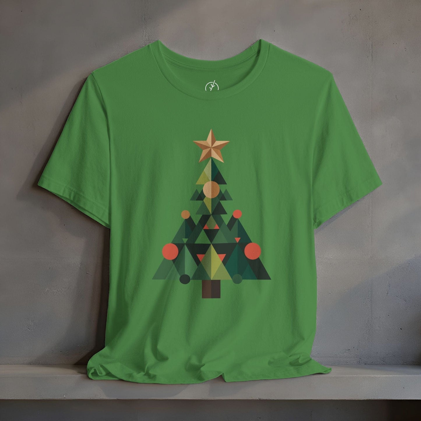 Geometric Star Tree T-Shirt