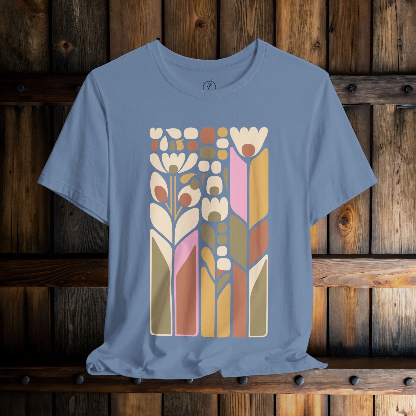 Pastel Mod Garden T-Shirt