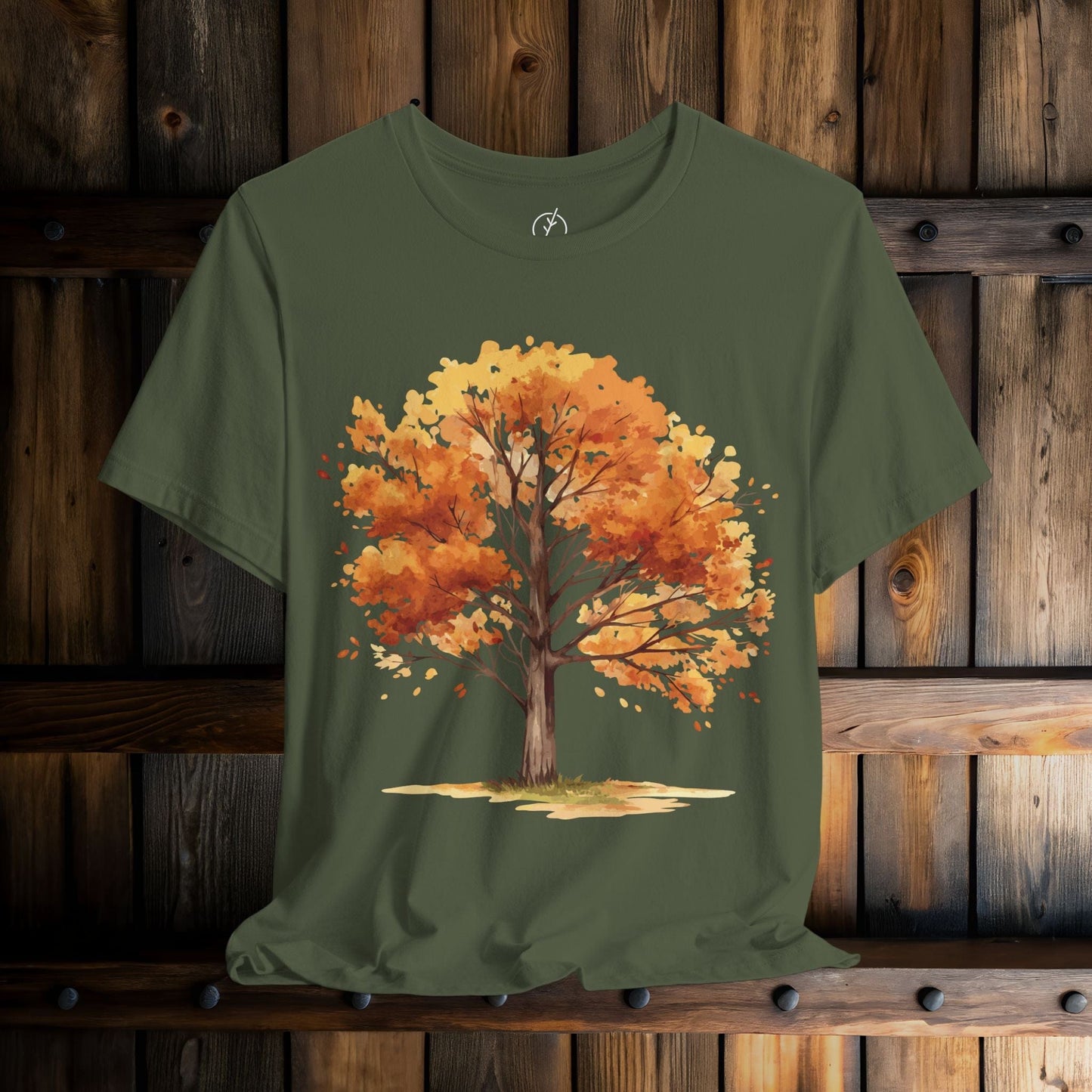Amber Autumn Tree T-Shirt
