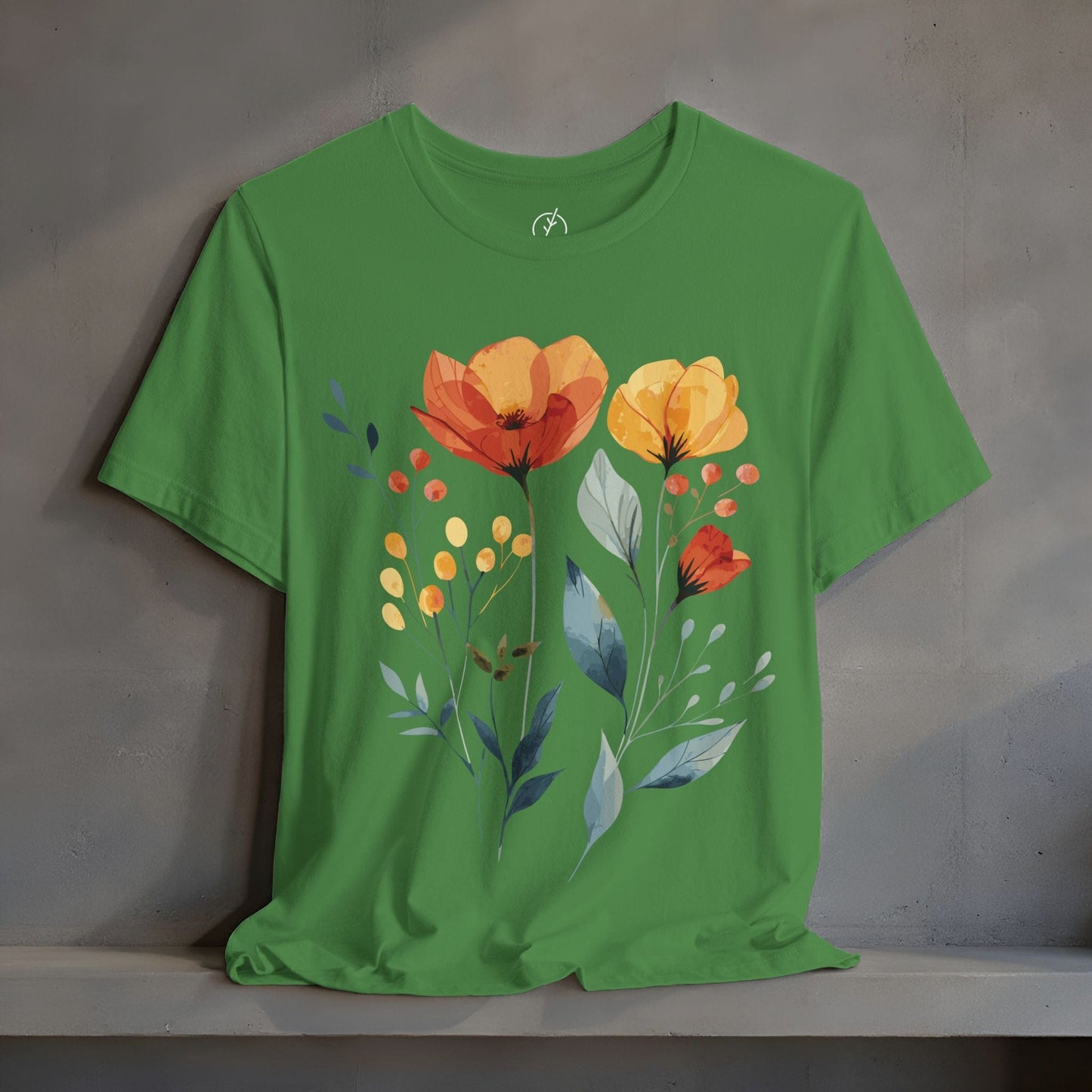Saffron Bloom Sprigs T-Shirt