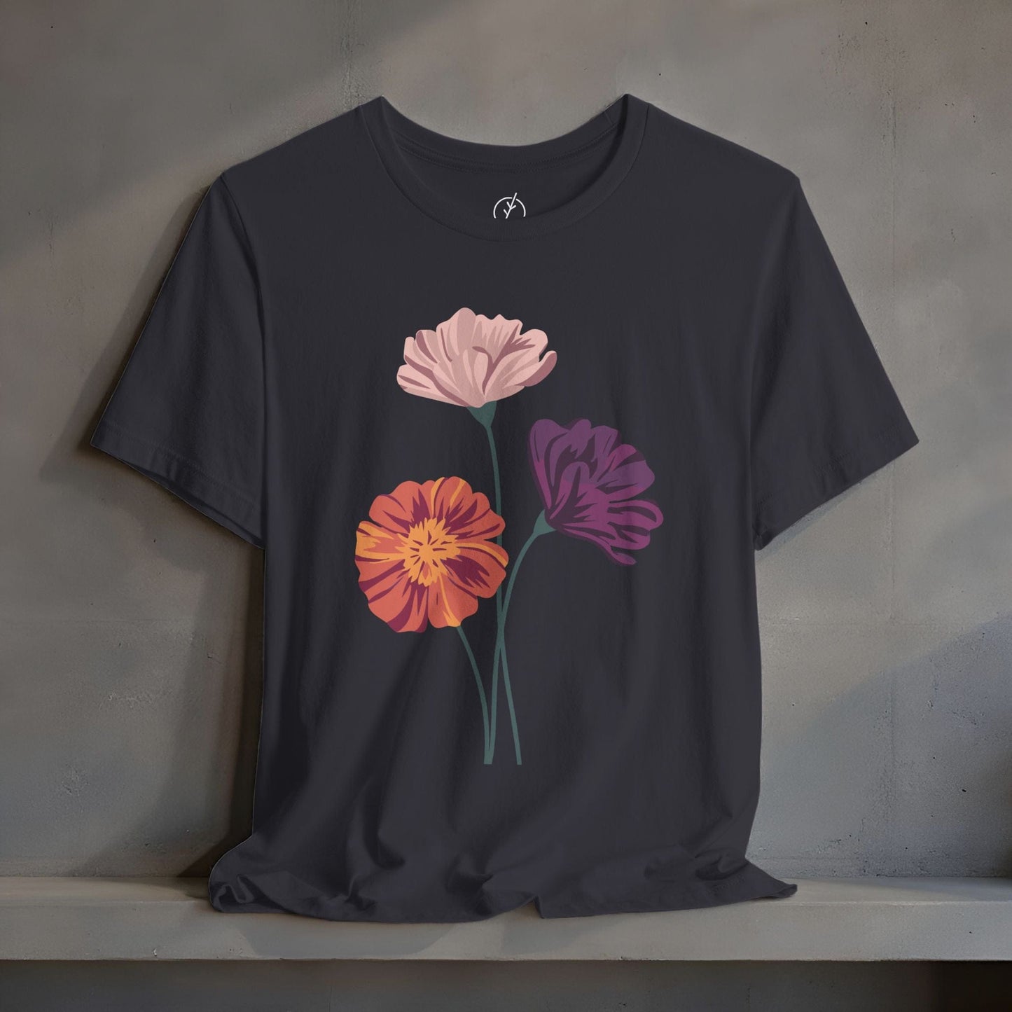 Vivid Trio Blooms T-Shirt