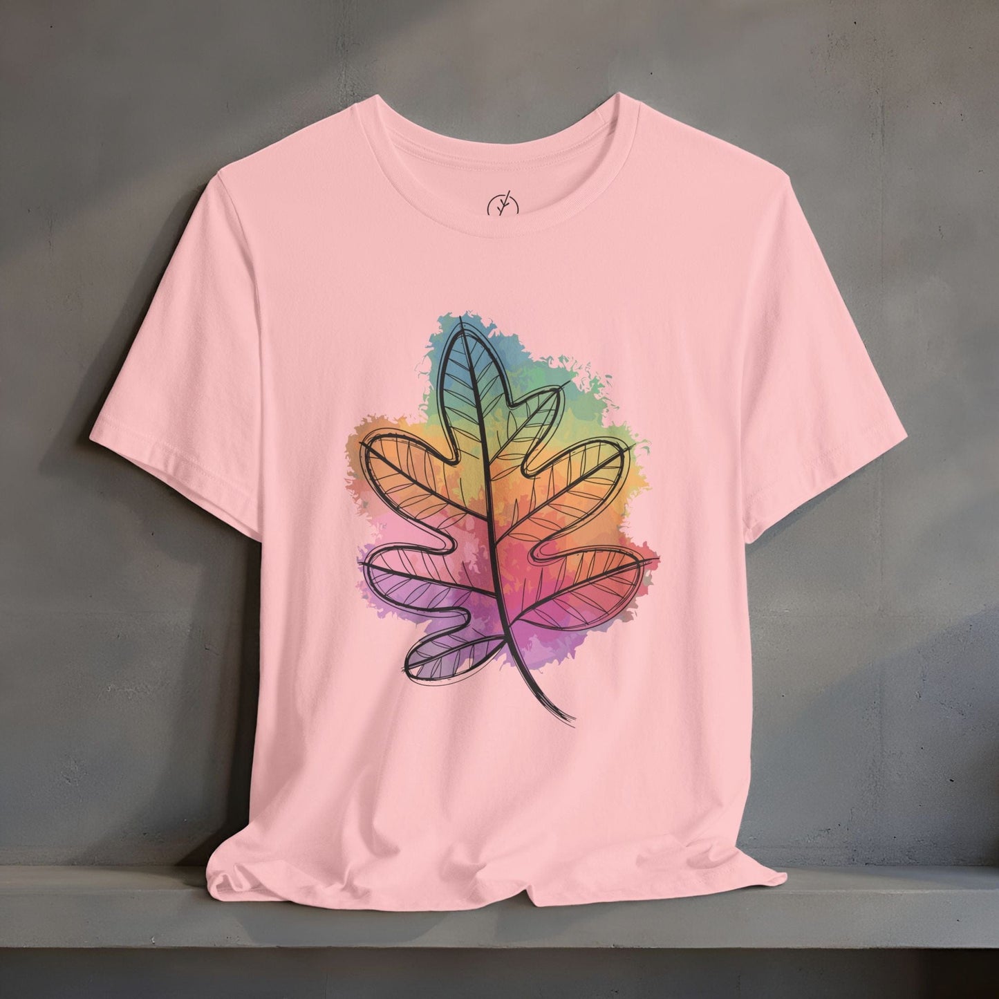 Rainbow Oak Leaf T-Shirt