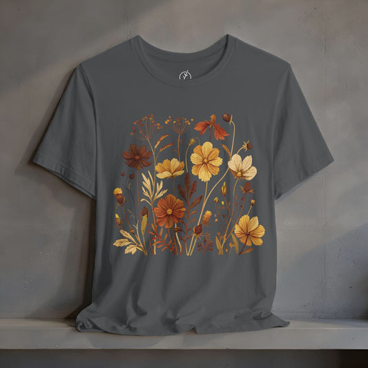 Autumn Meadow Blooms T-Shirt