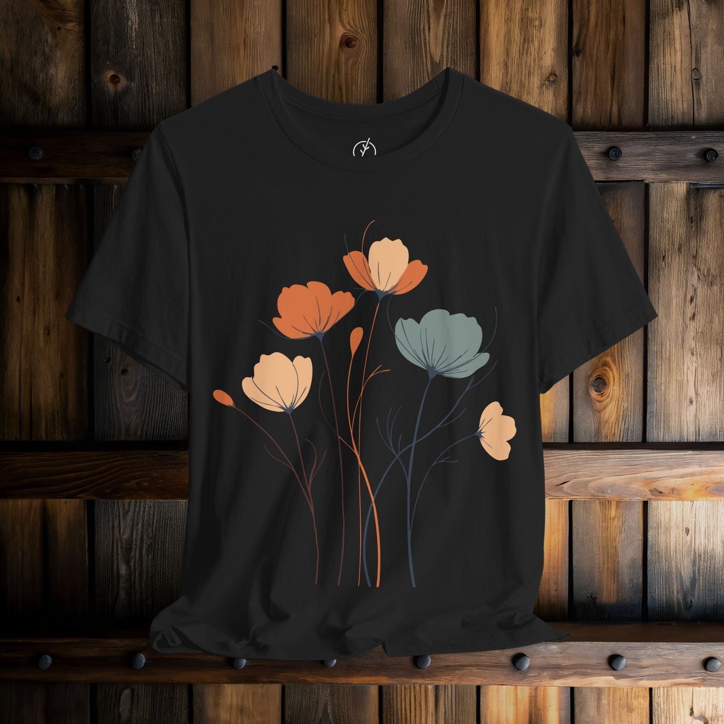 Airy Line Blossoms T-Shirt