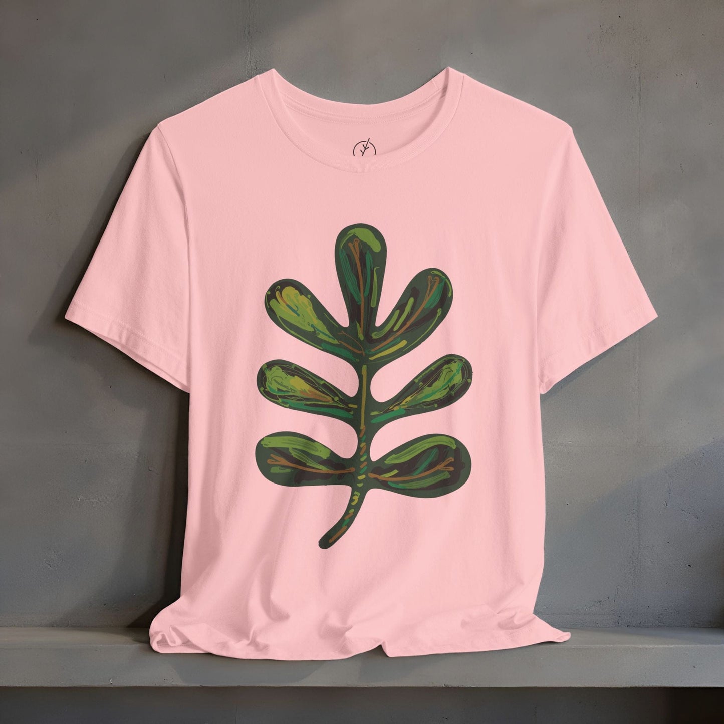 Verdant Totem Leaf T-Shirt