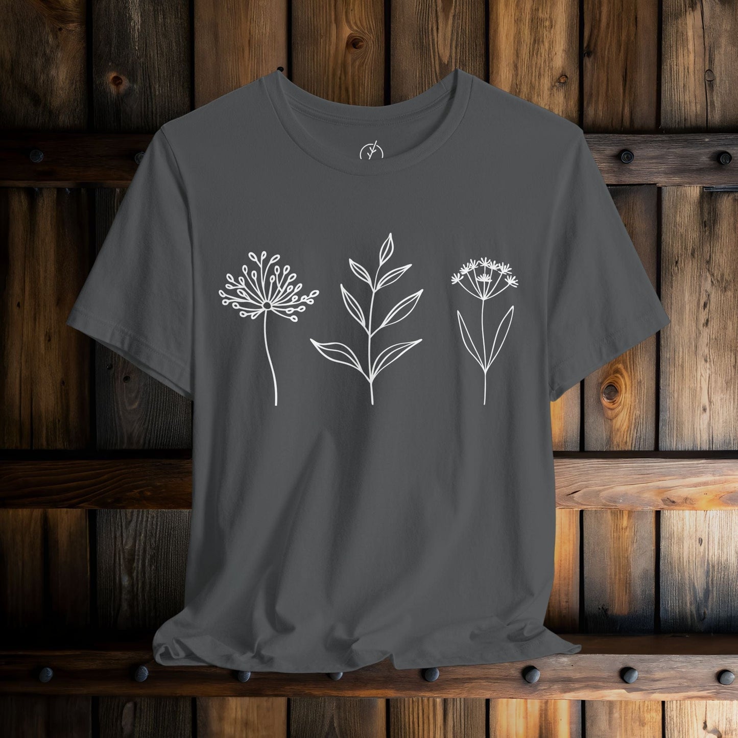 Boho Line Wildflower Trio T-Shirt