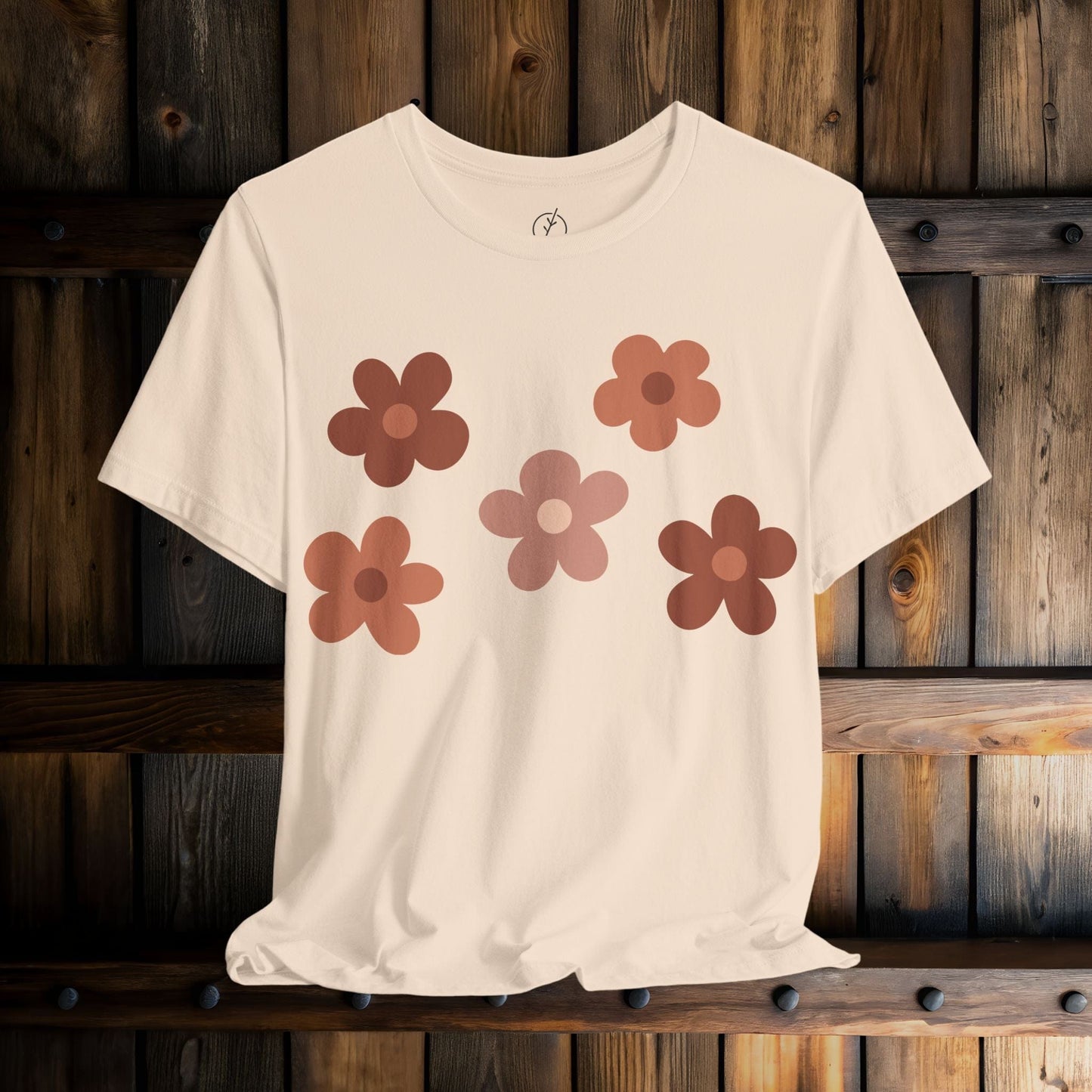 Terracotta Daisy Dots T-Shirt
