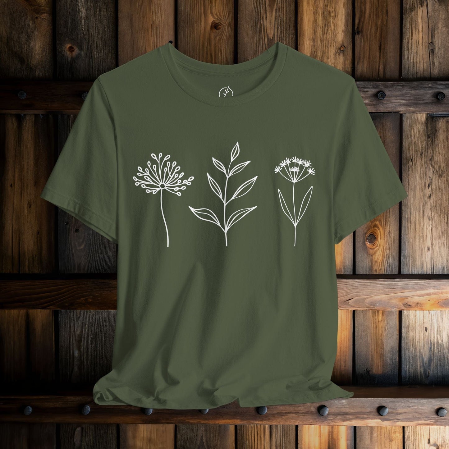Boho Line Wildflower Trio T-Shirt