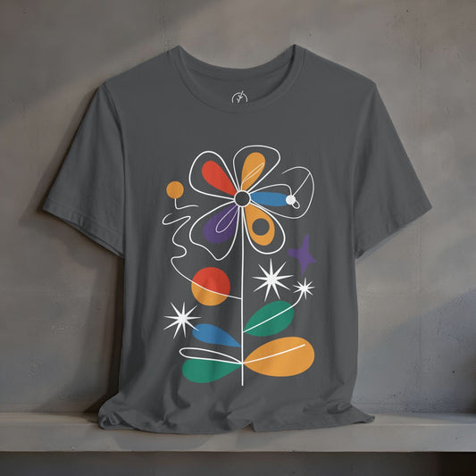 Retro Atomic Bloom T-Shirt