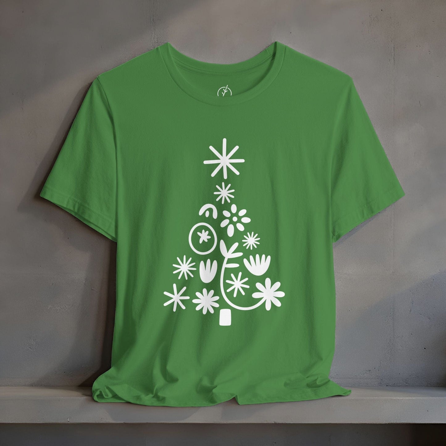 Playful Linework Tree T-Shirt