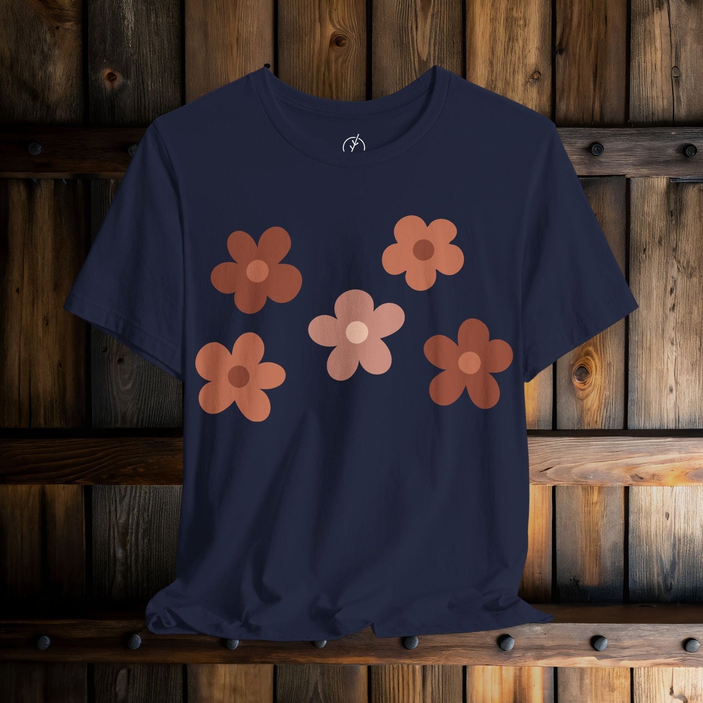Terracotta Daisy Dots T-Shirt