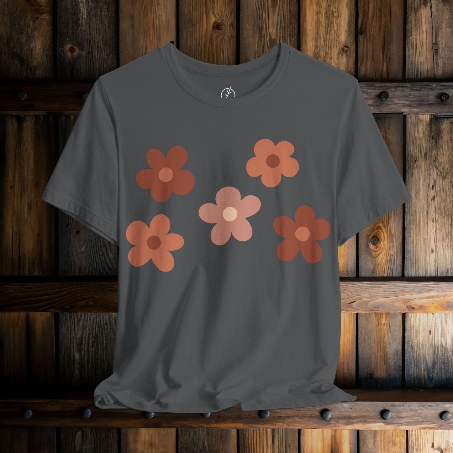 Terracotta Daisy Dots T-Shirt