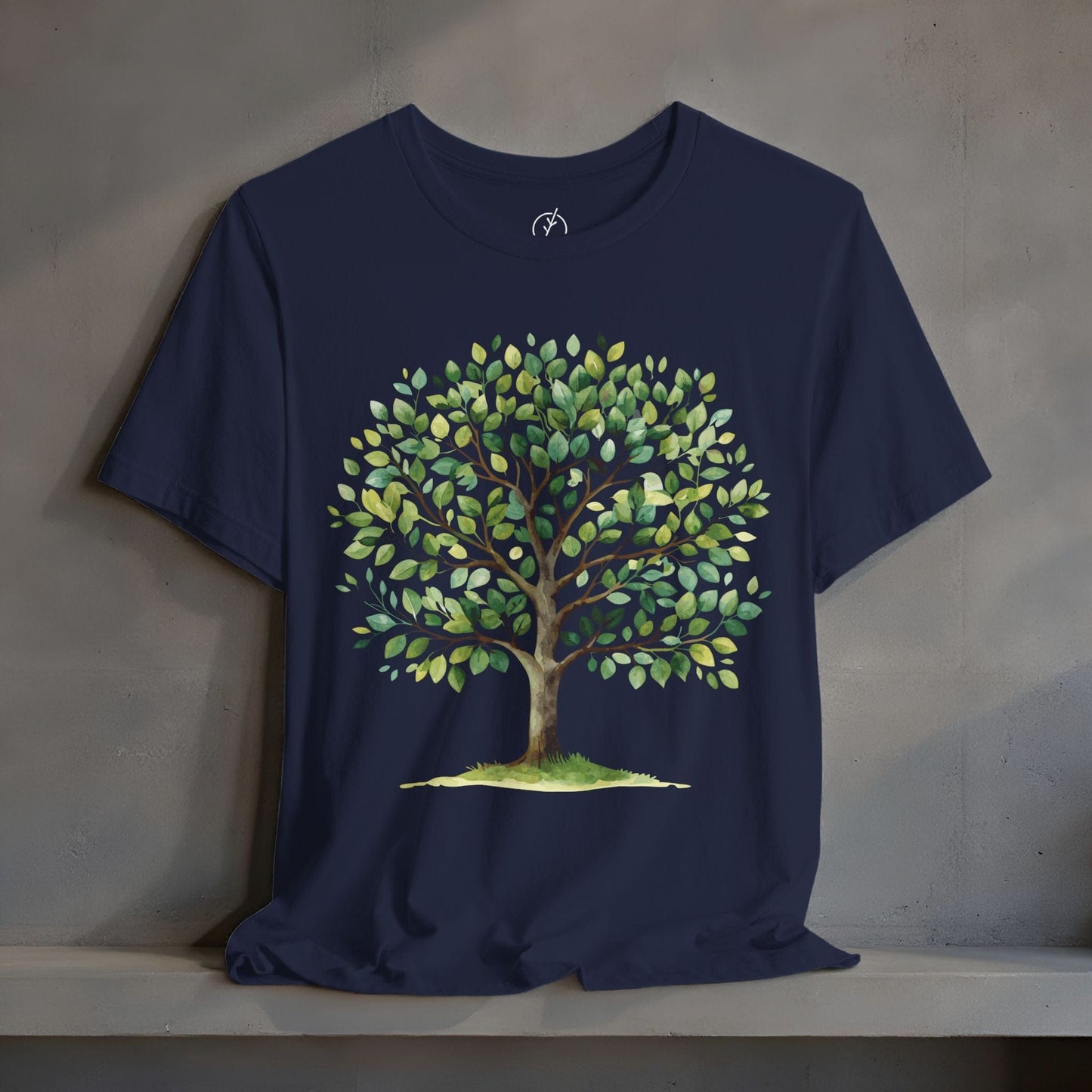 Verdant Watercolor Tree T-Shirt
