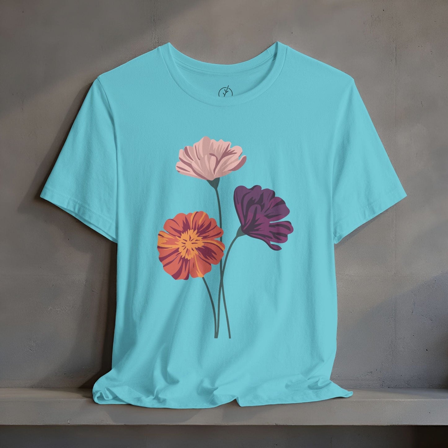 Vivid Trio Blooms T-Shirt