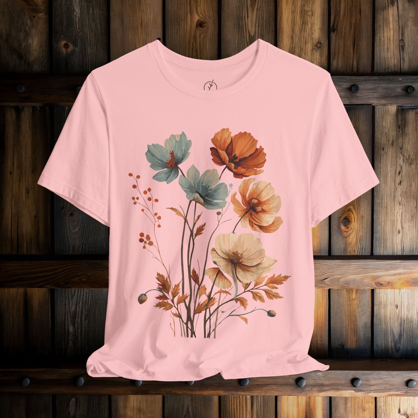 Terracotta Poppy Spray T-Shirt