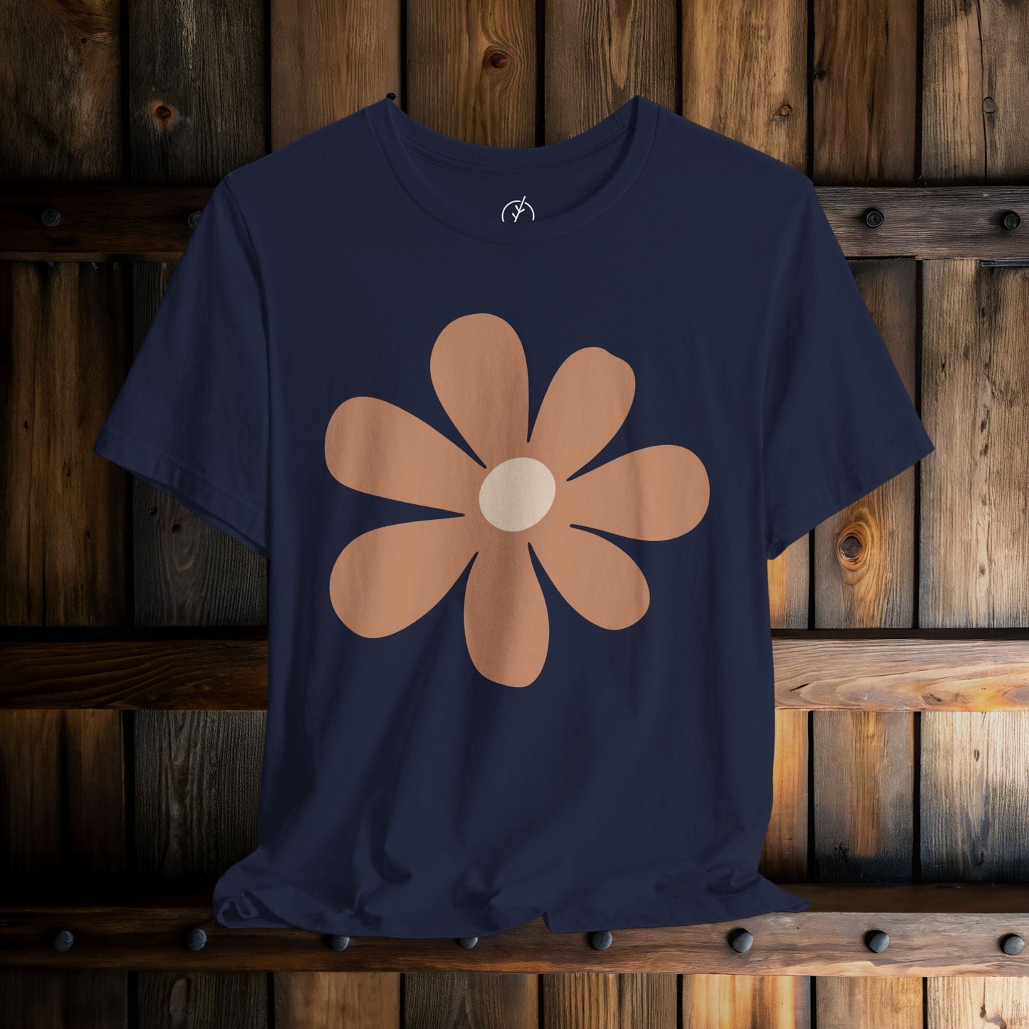 Retro Terracotta Daisy T-Shirt