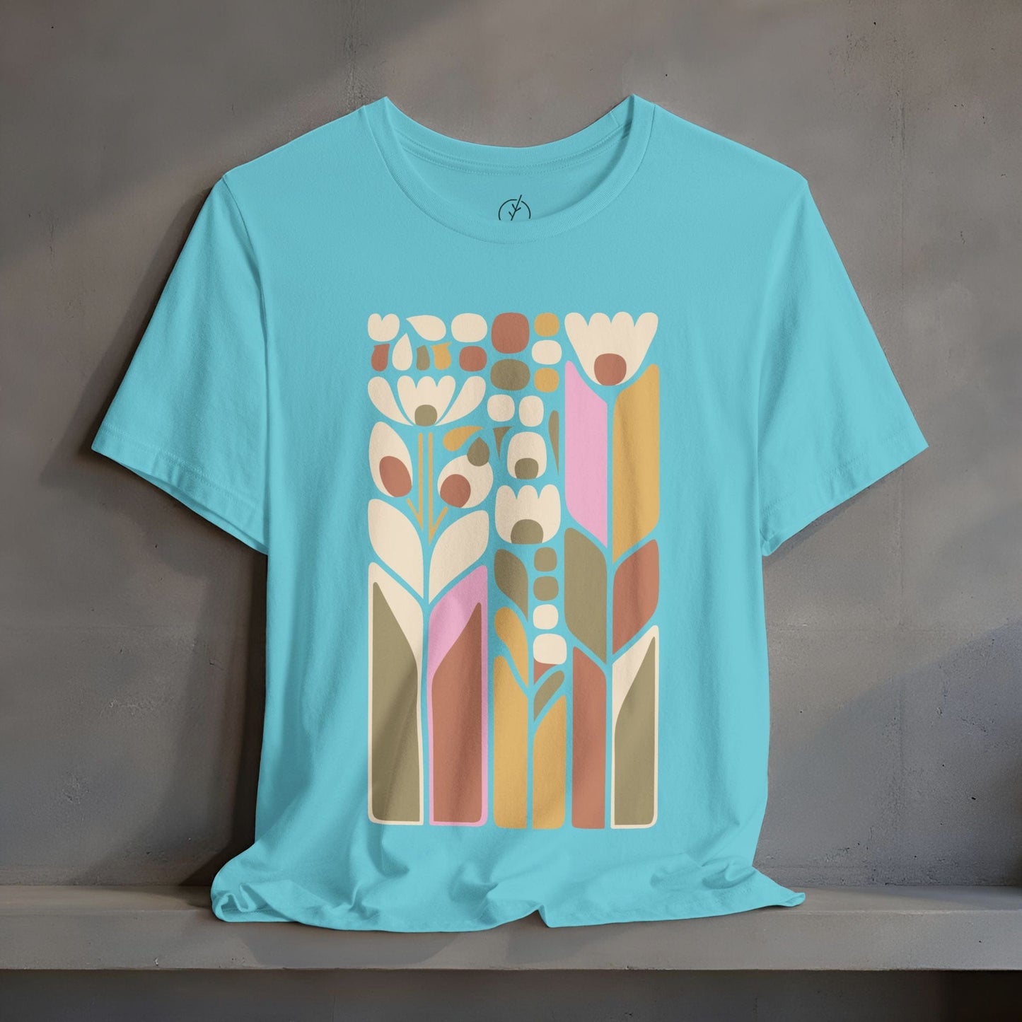 Pastel Mod Garden T-Shirt