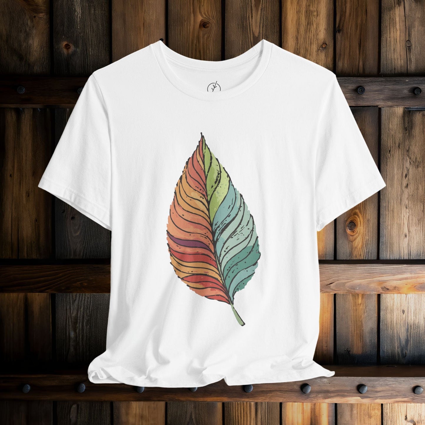 Colorwave Leaf T-Shirt