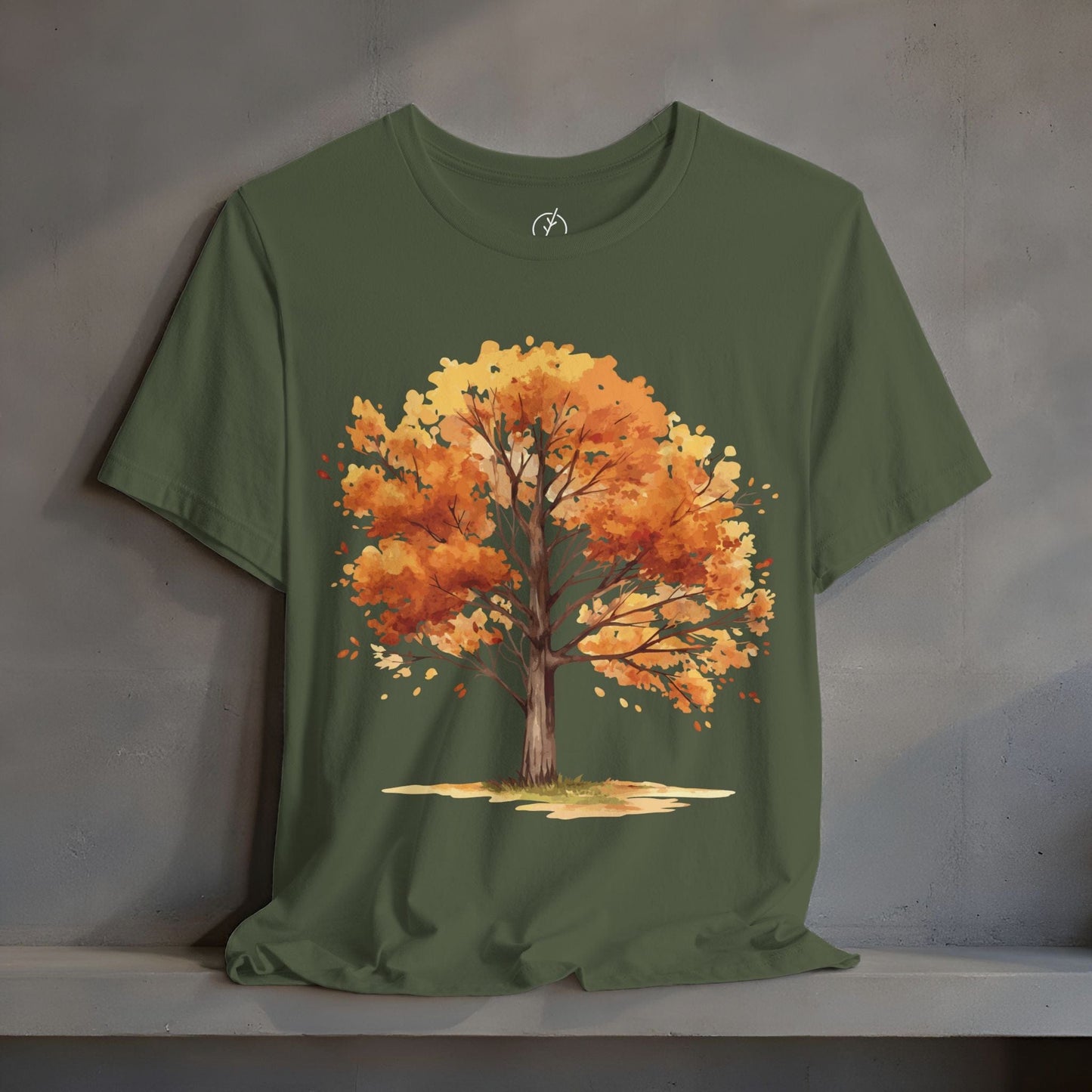Amber Autumn Tree T-Shirt