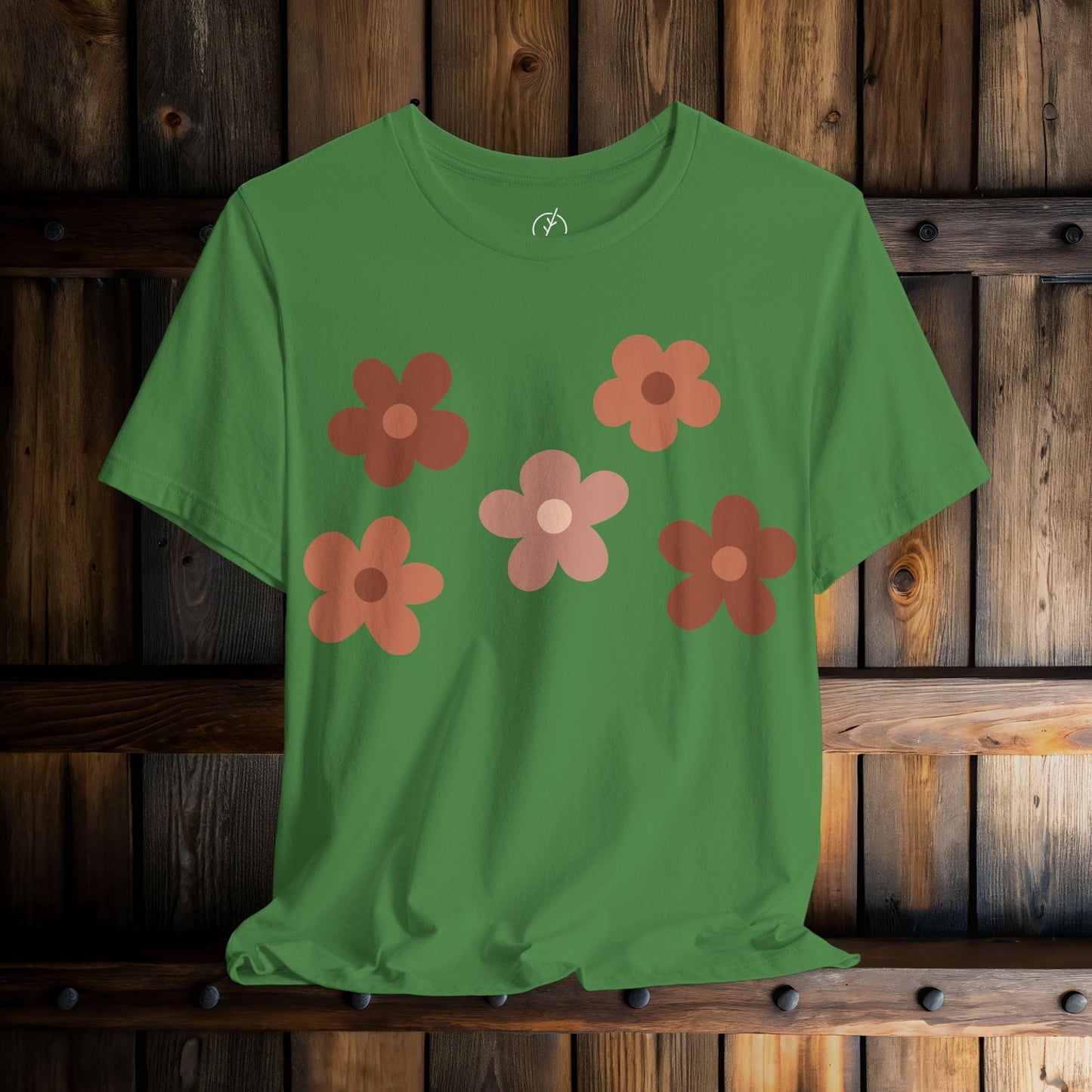 Terracotta Daisy Dots T-Shirt