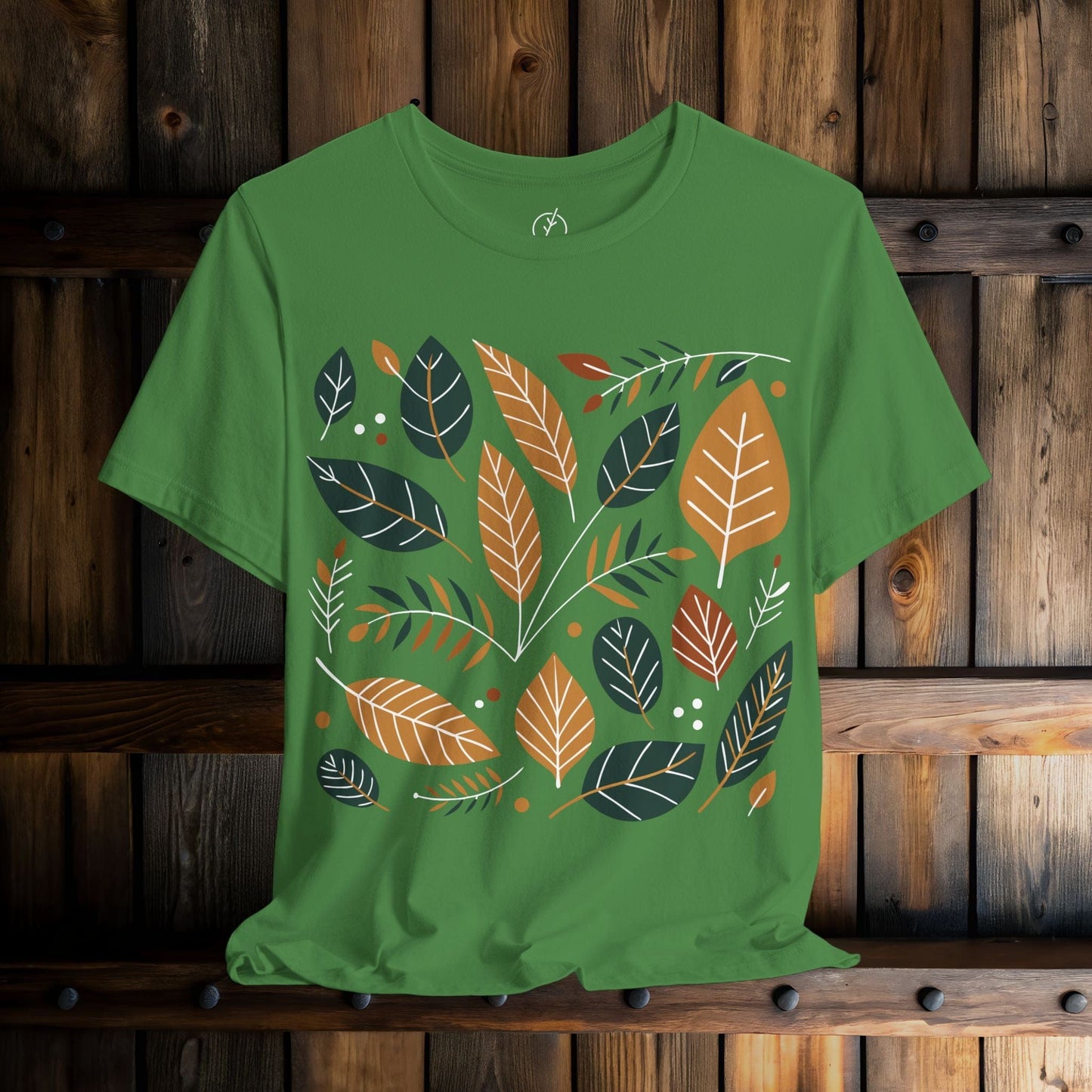 Autumn Leaf Pattern T-Shirt