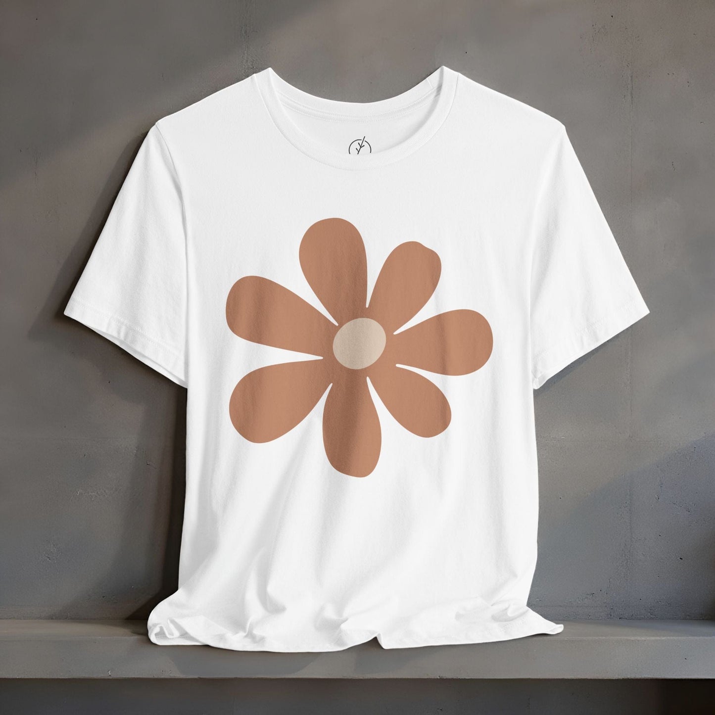 Retro Terracotta Daisy T-Shirt