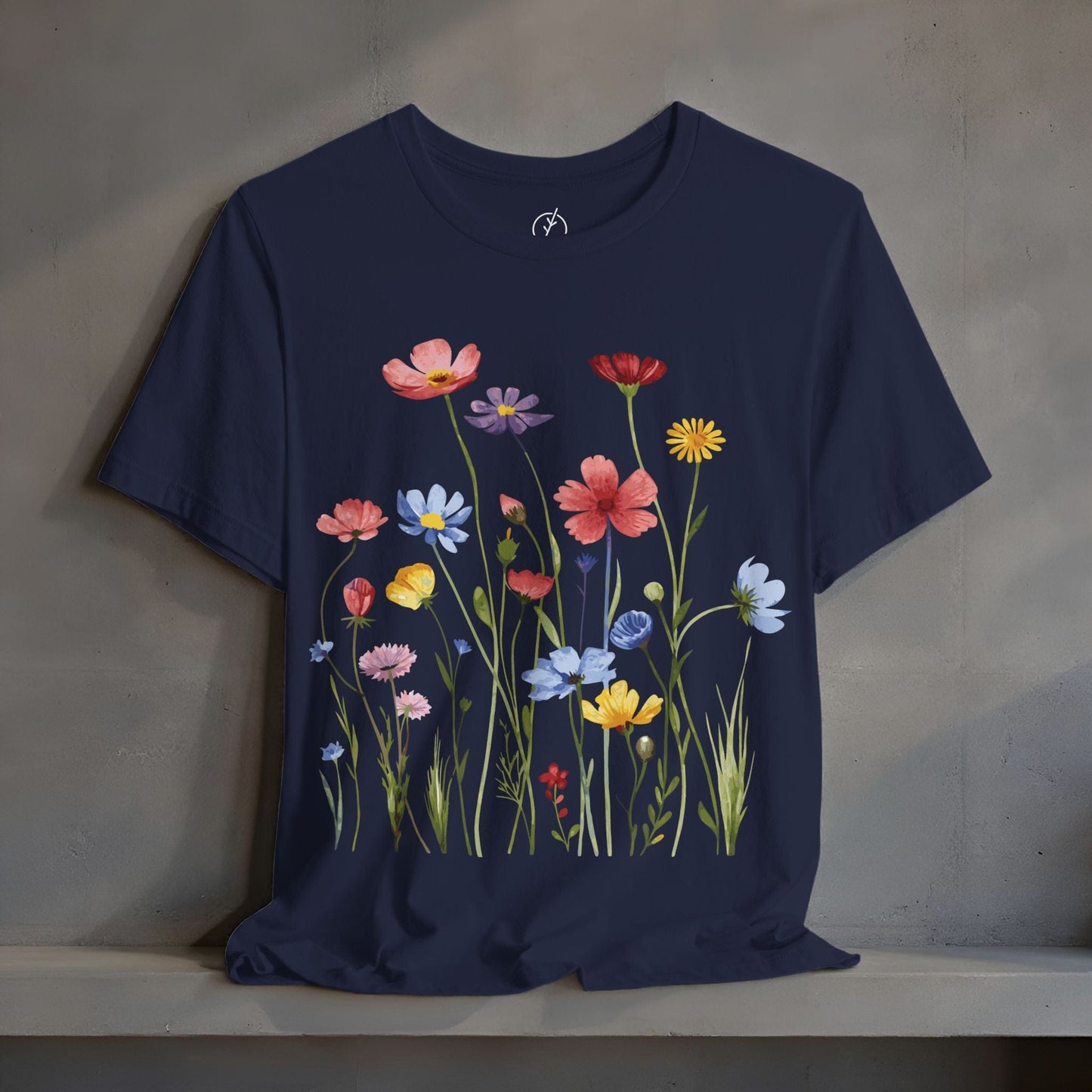 Rainbow Meadow Blooms T-Shirt