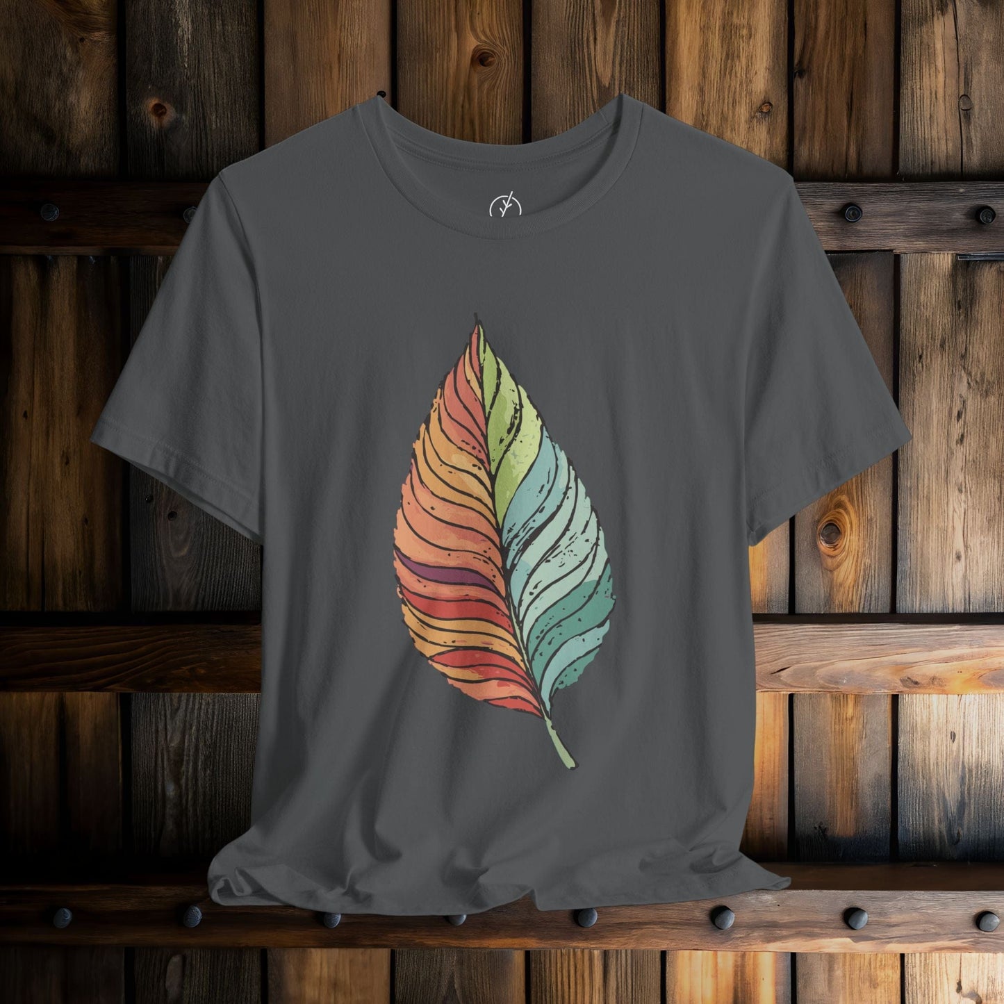 Colorwave Leaf T-Shirt