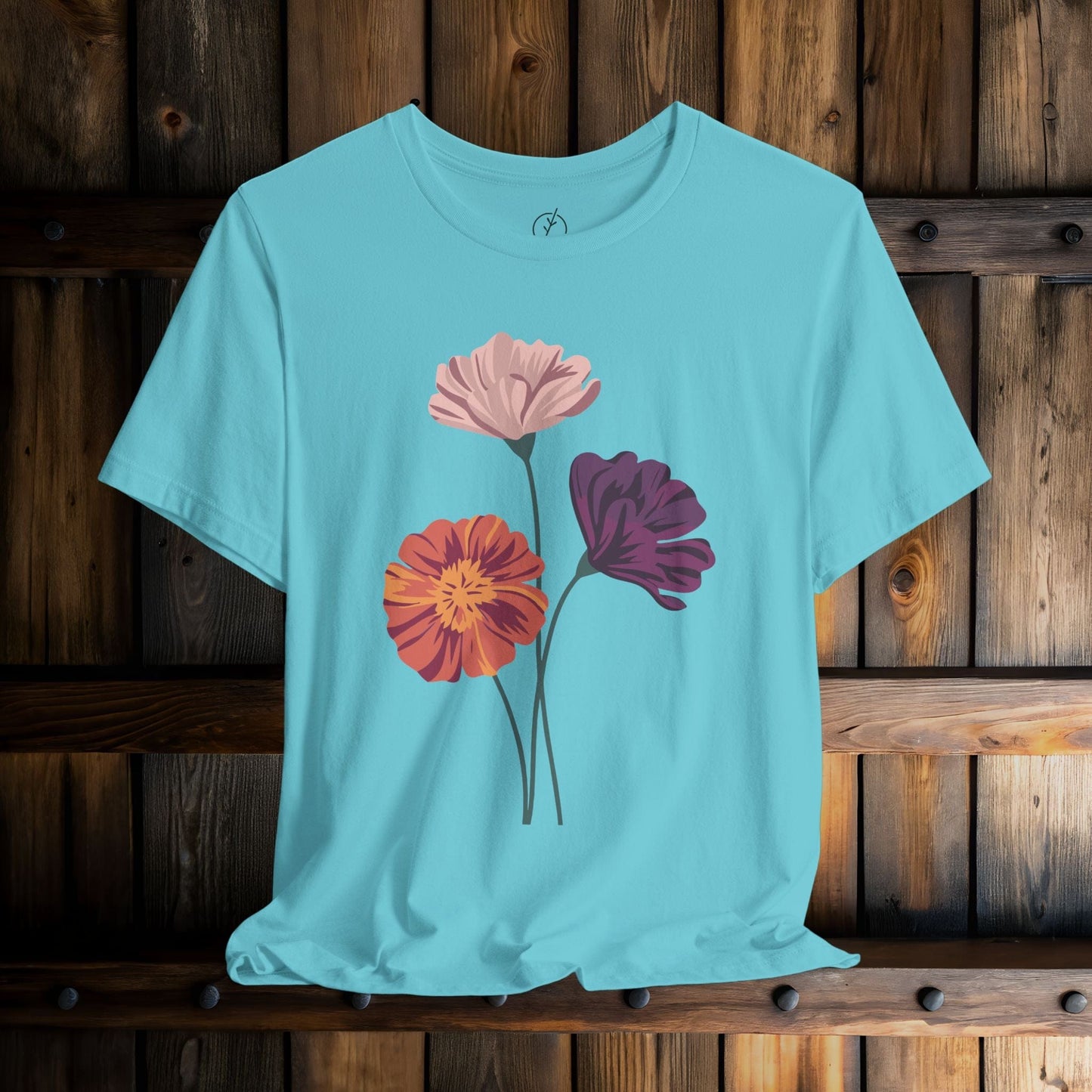 Vivid Trio Blooms T-Shirt