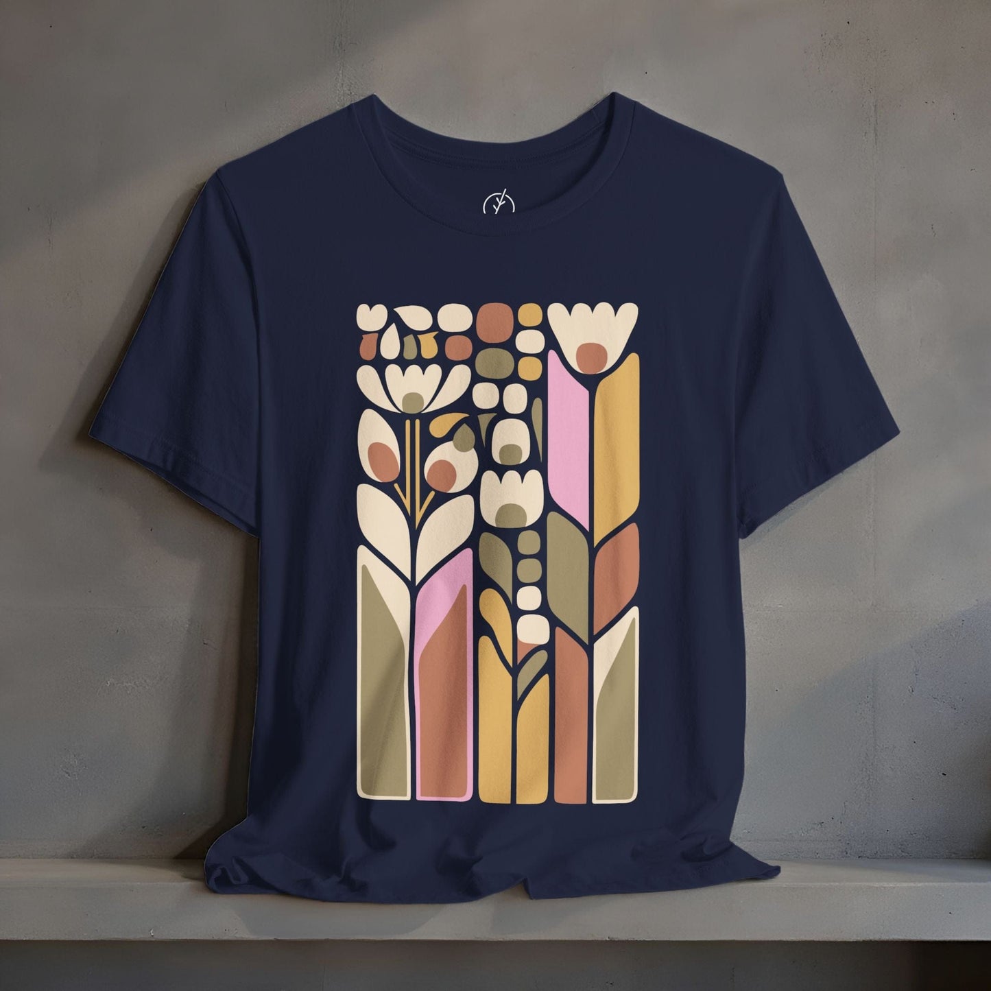 Pastel Mod Garden T-Shirt