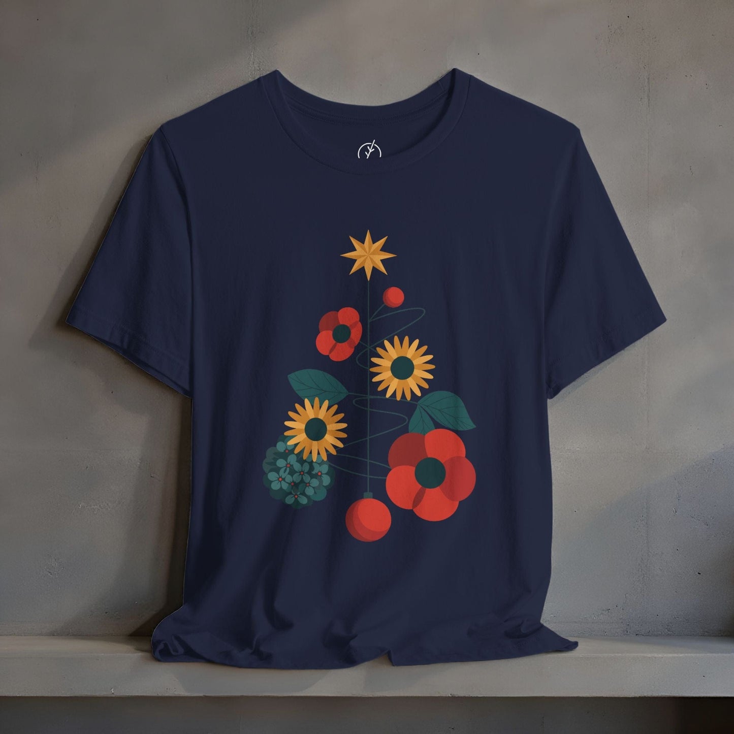 Floral Stem Tree T-Shirt