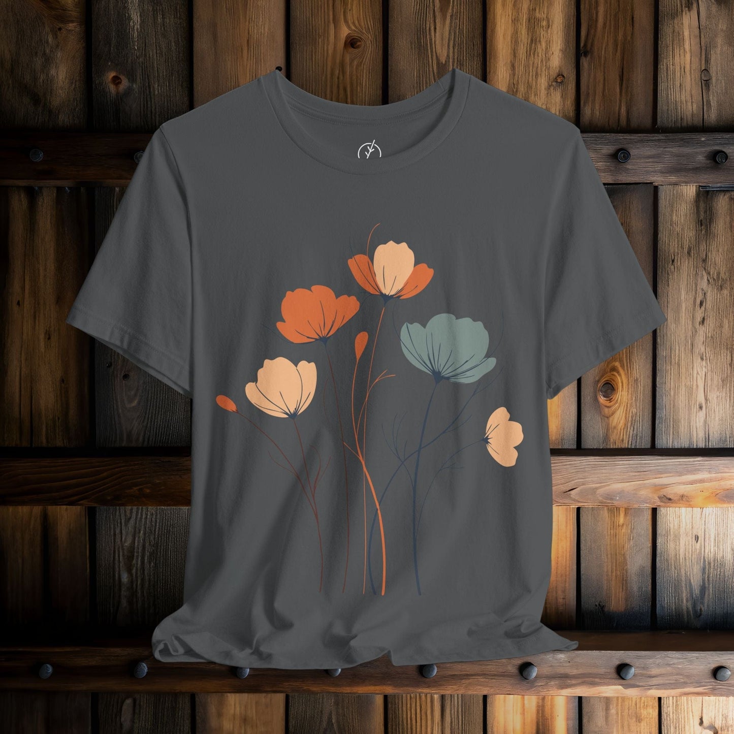 Airy Line Blossoms T-Shirt