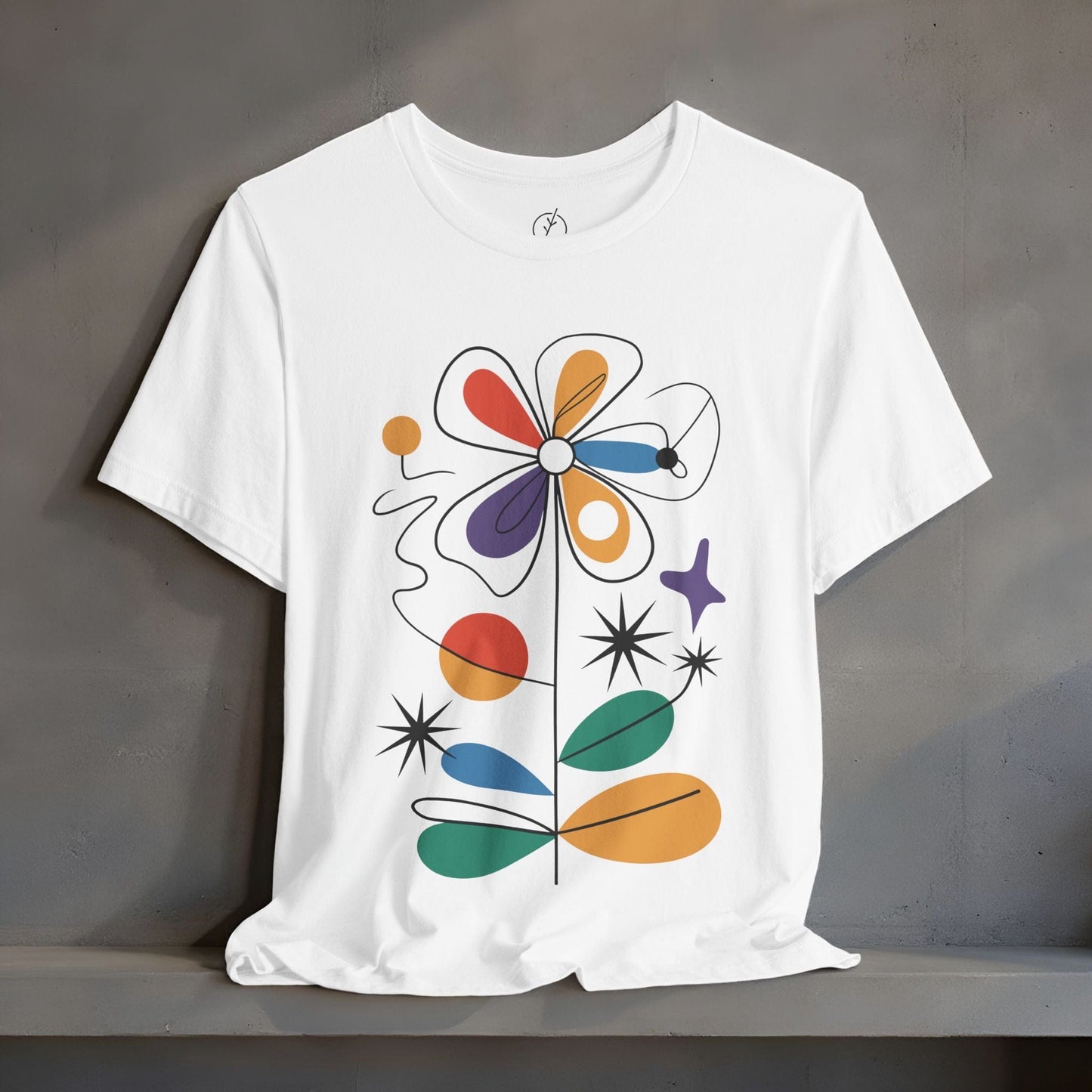 Retro Atomic Bloom T-Shirt