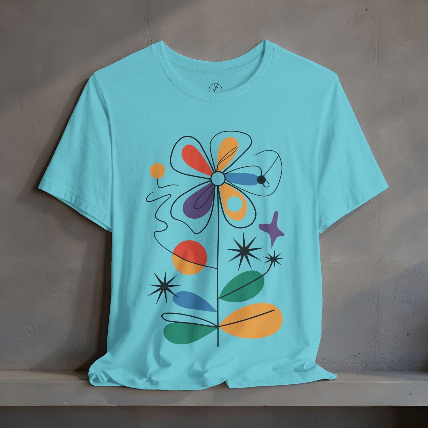 Retro Atomic Bloom T-Shirt