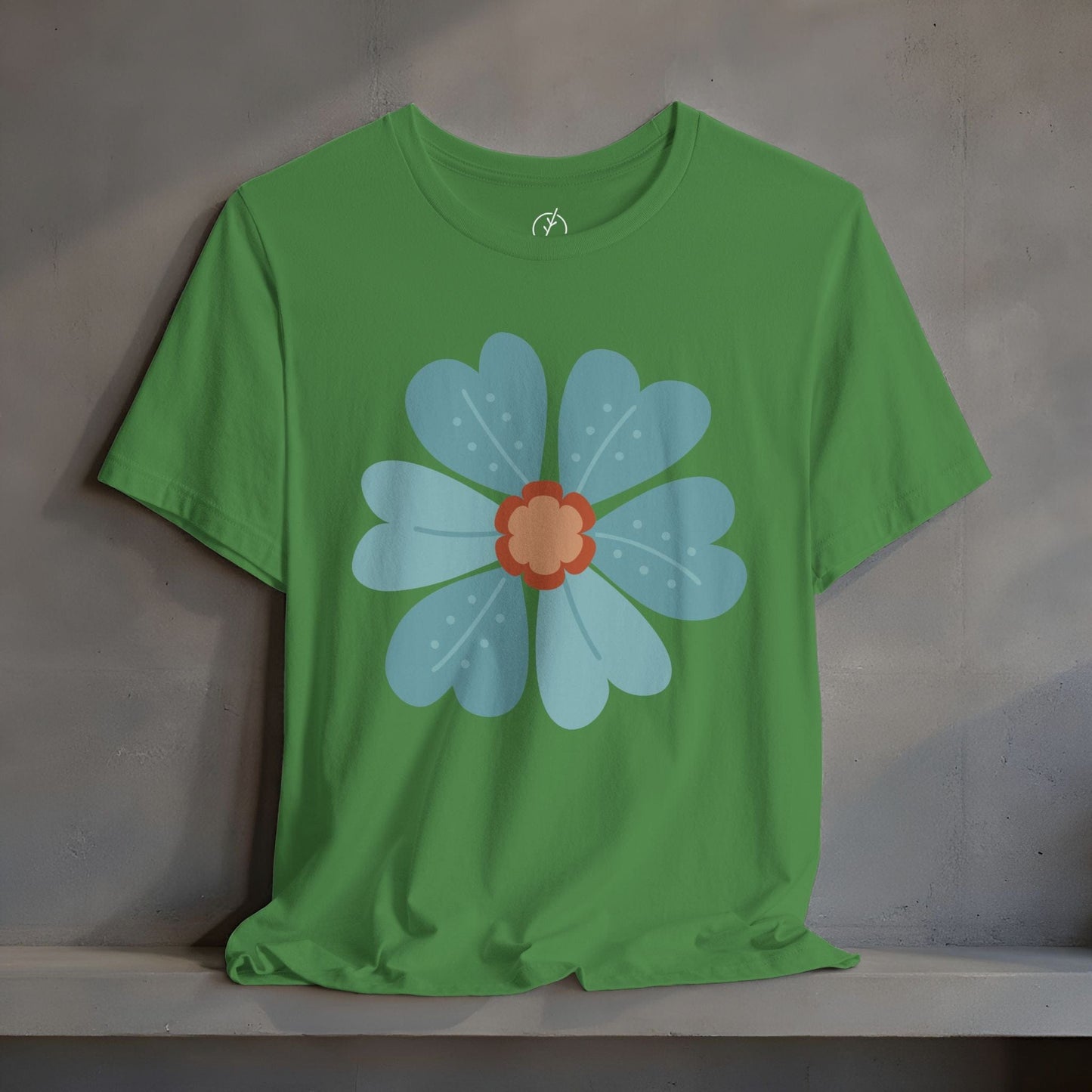 Teal Petal Medallion T-Shirt