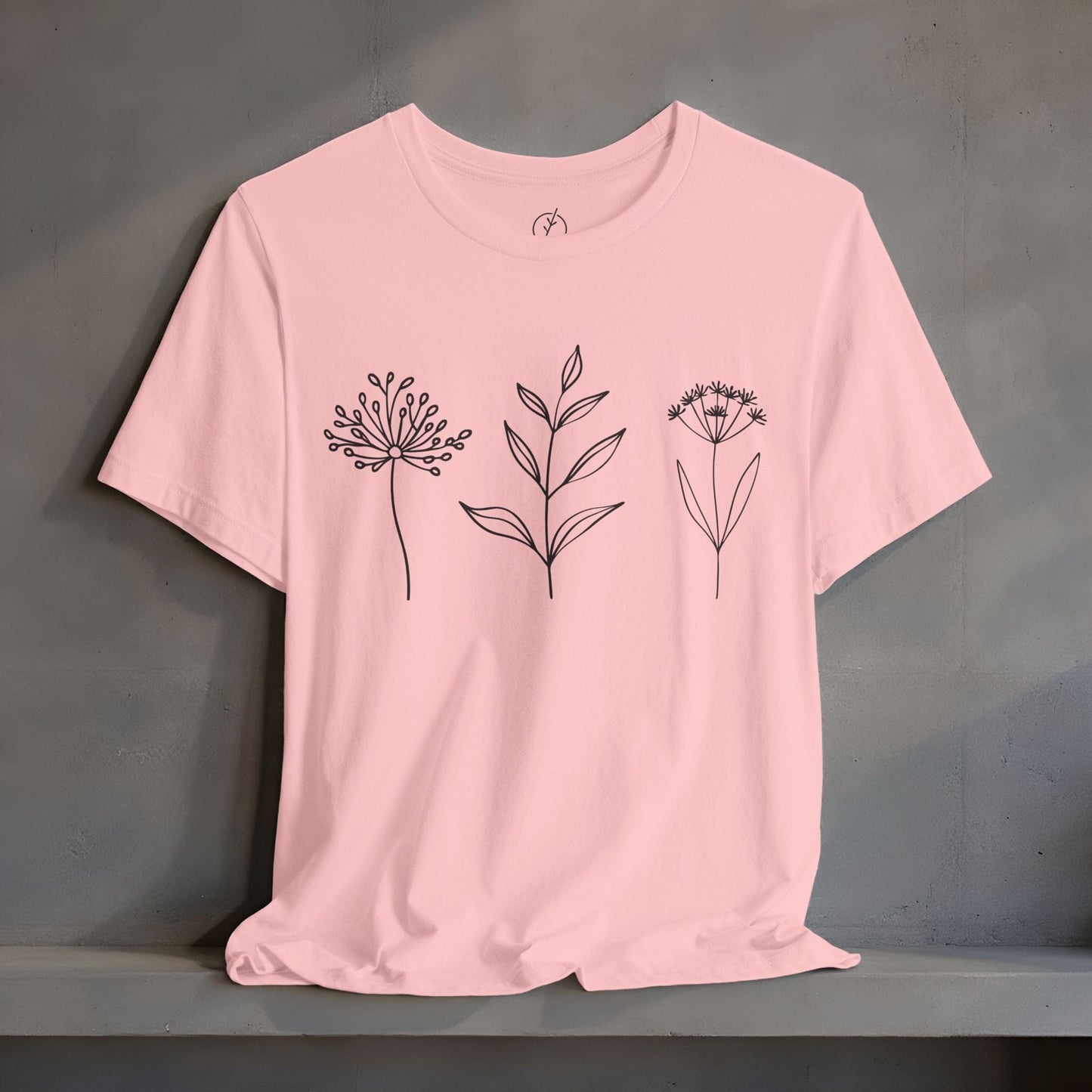 Boho Line Wildflower Trio T-Shirt