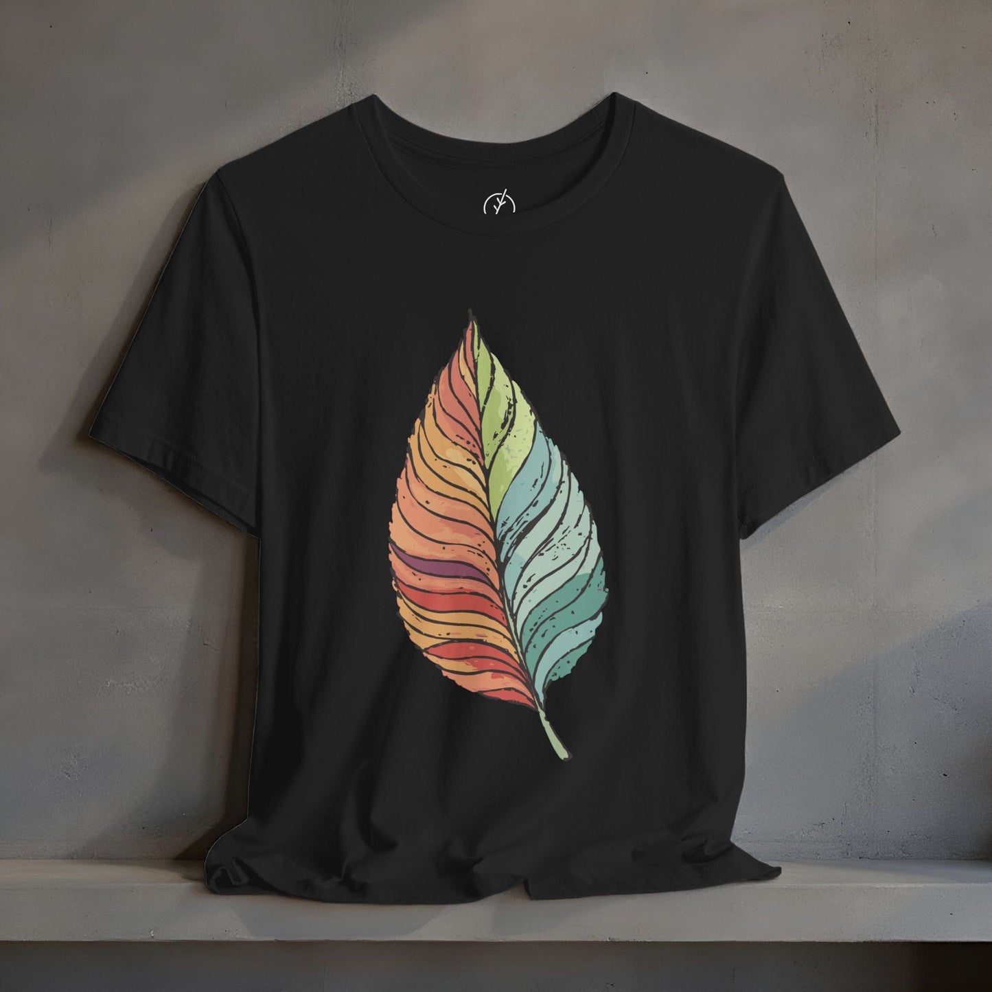 Colorwave Leaf T-Shirt