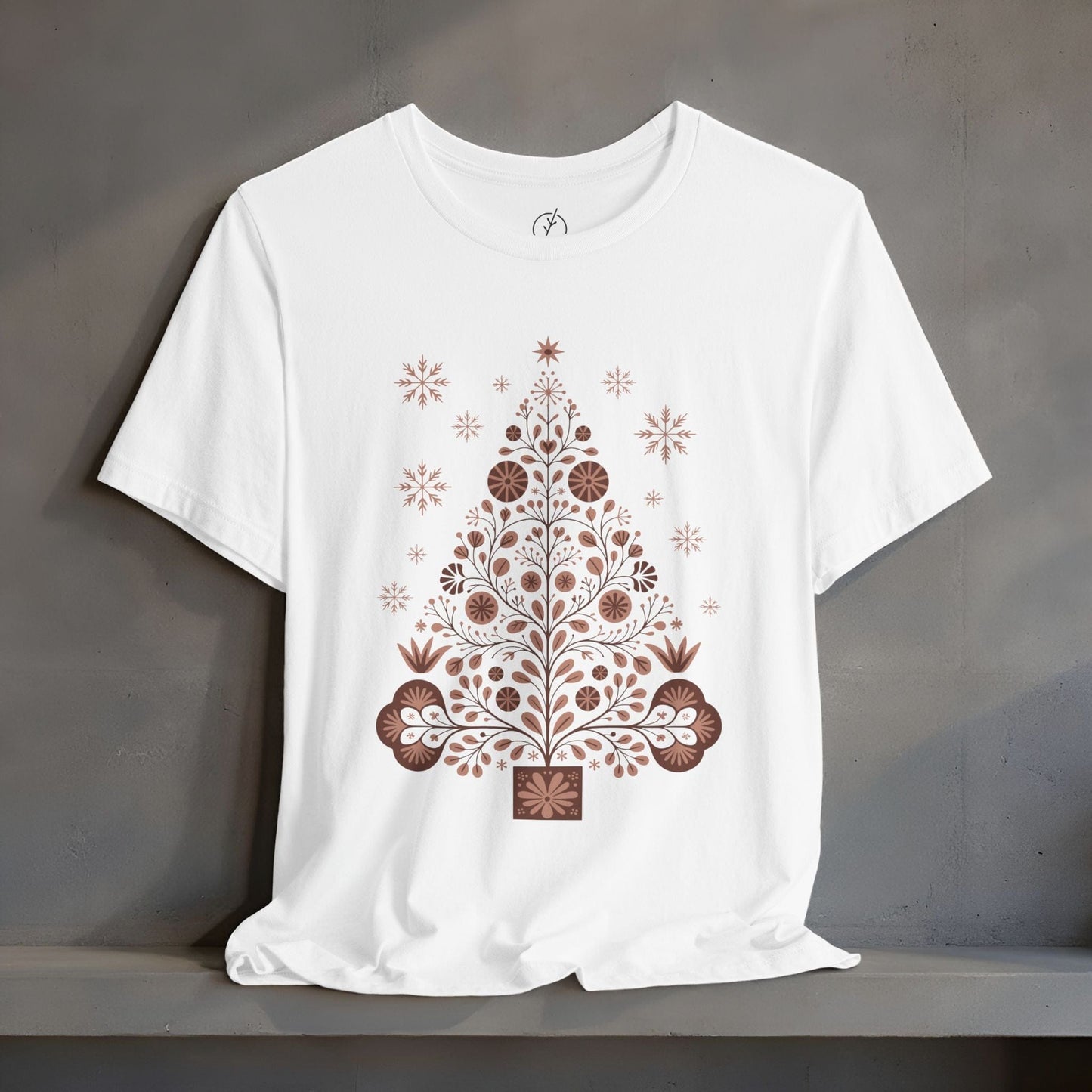 Scandi Folk Tree T-Shirt