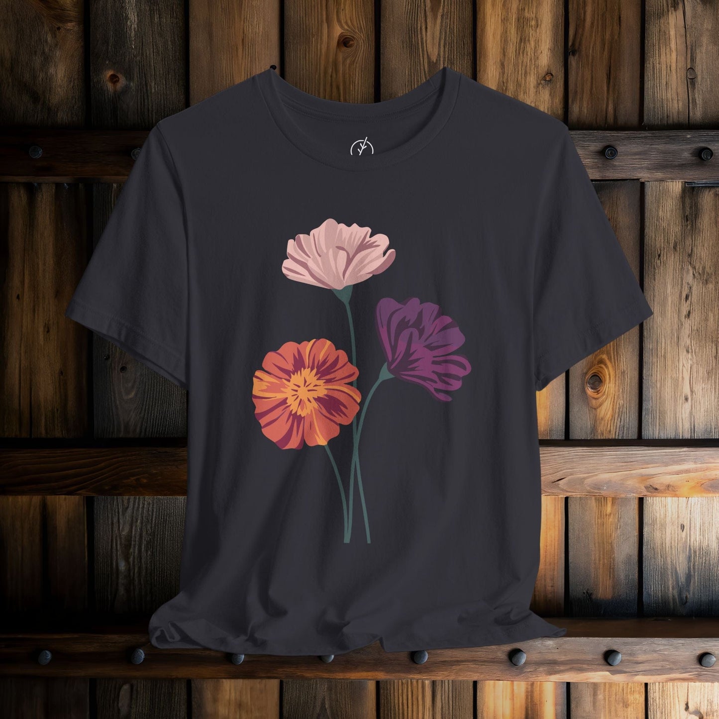 Vivid Trio Blooms T-Shirt