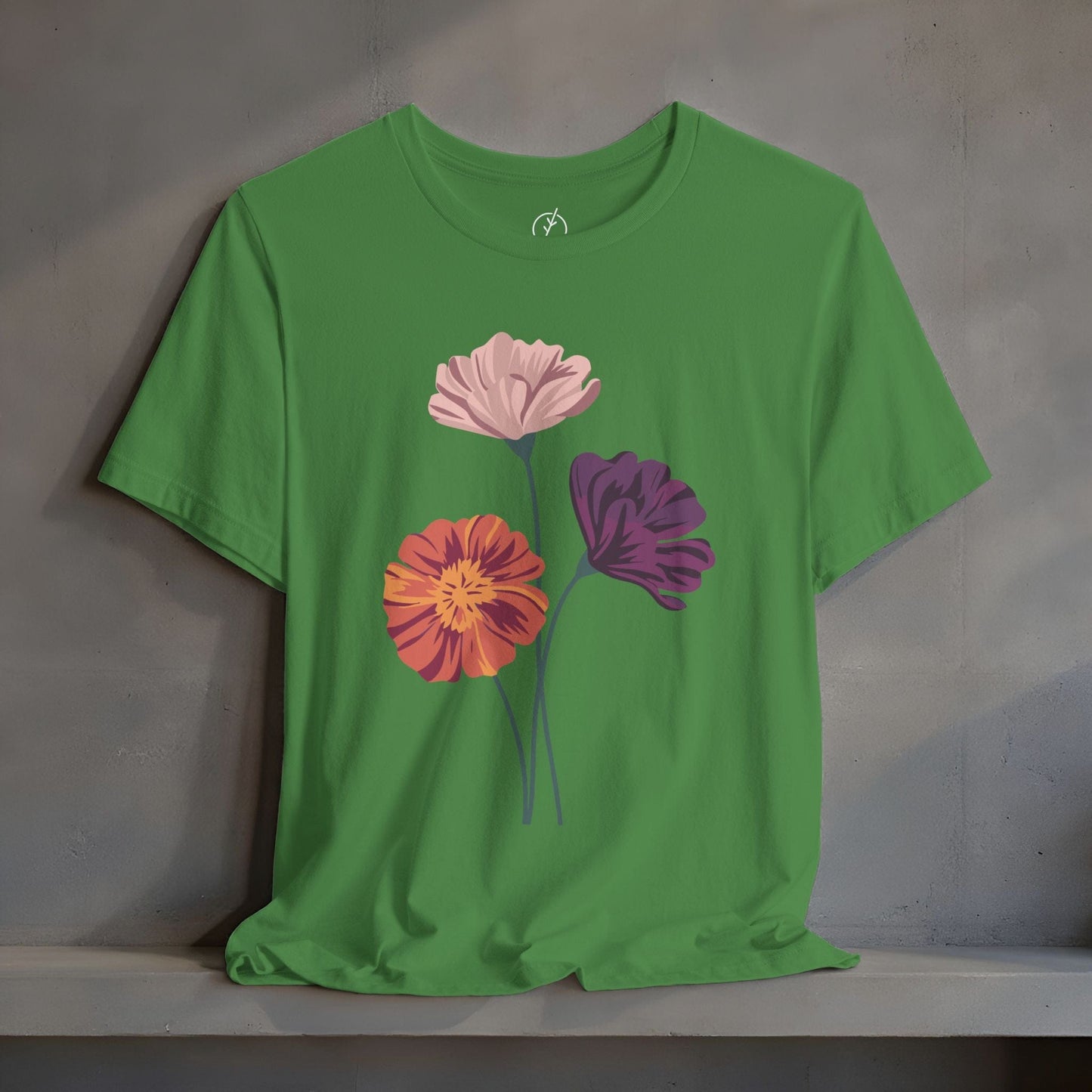 Vivid Trio Blooms T-Shirt