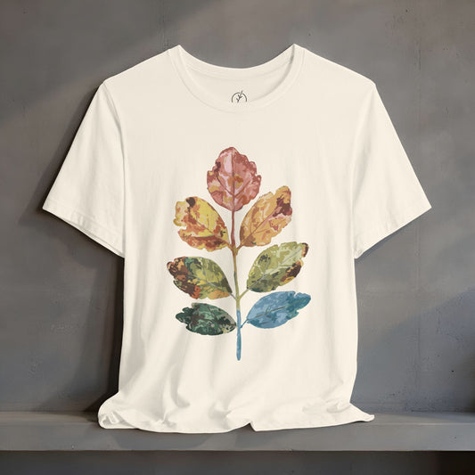 Autumn Palette Leaves T-Shirt