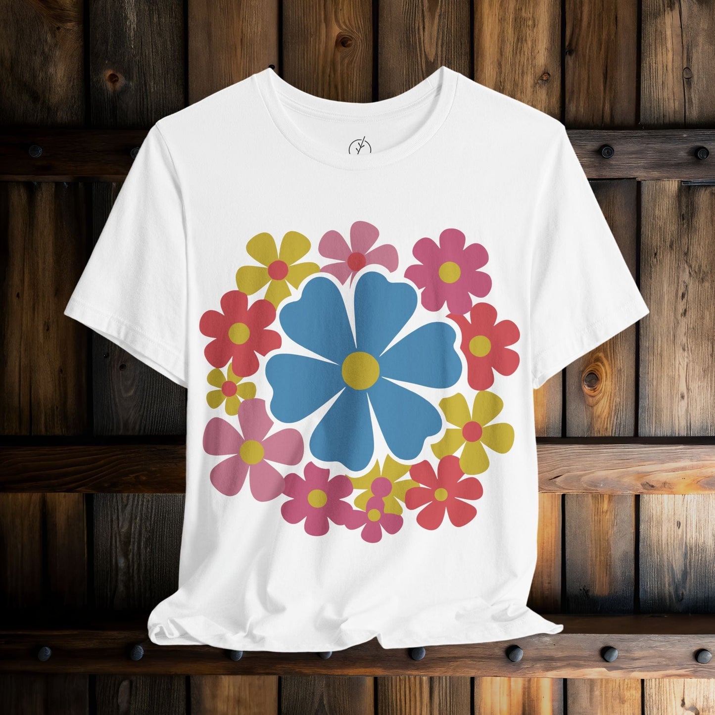 Flower Power Daisy Circle T-Shirt