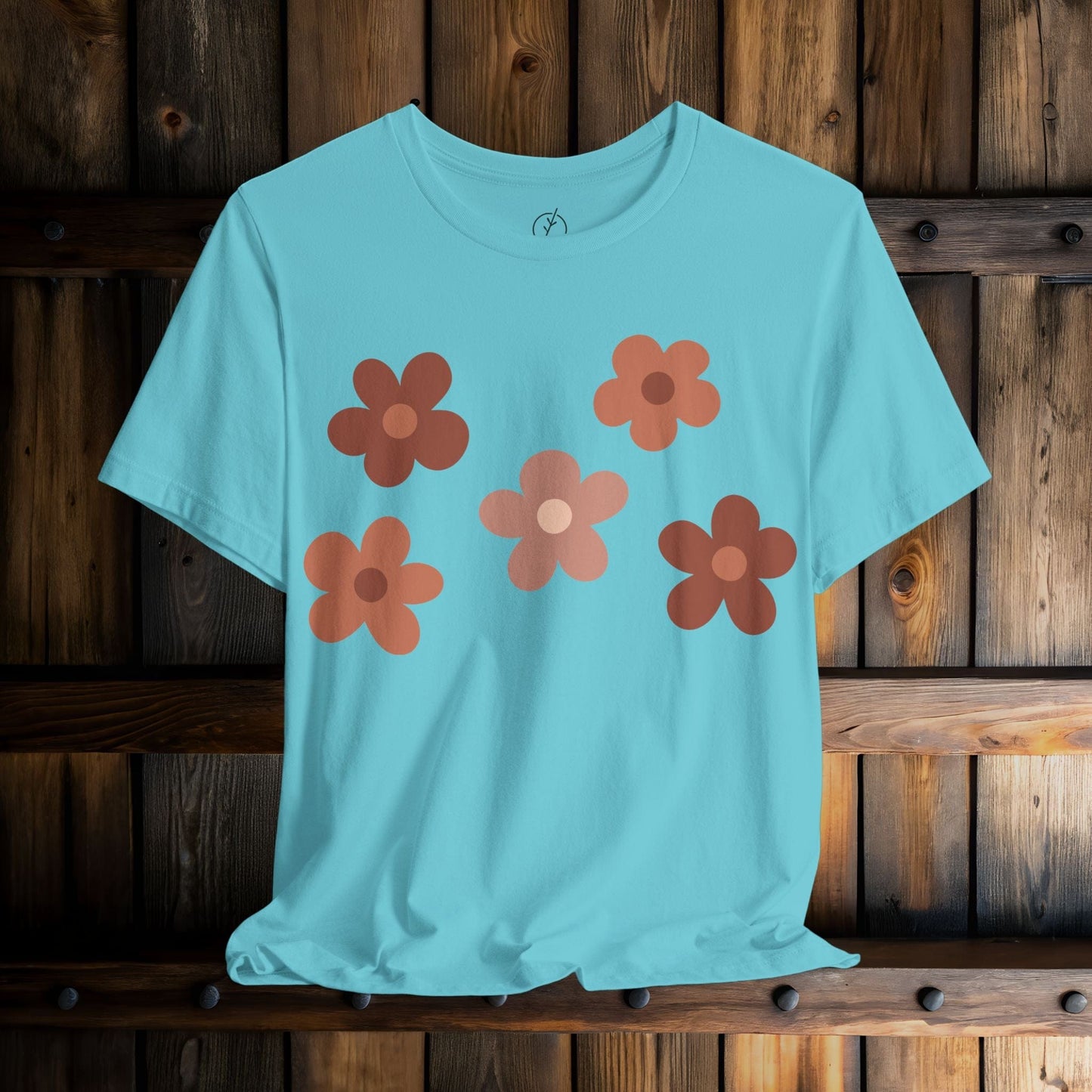 Terracotta Daisy Dots T-Shirt