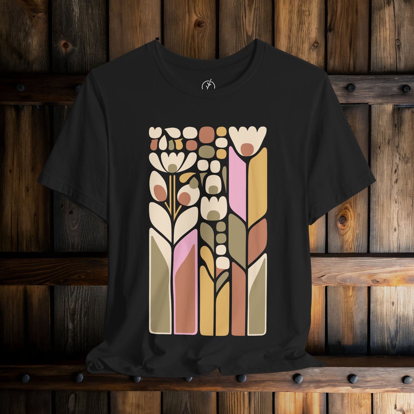 Pastel Mod Garden T-Shirt