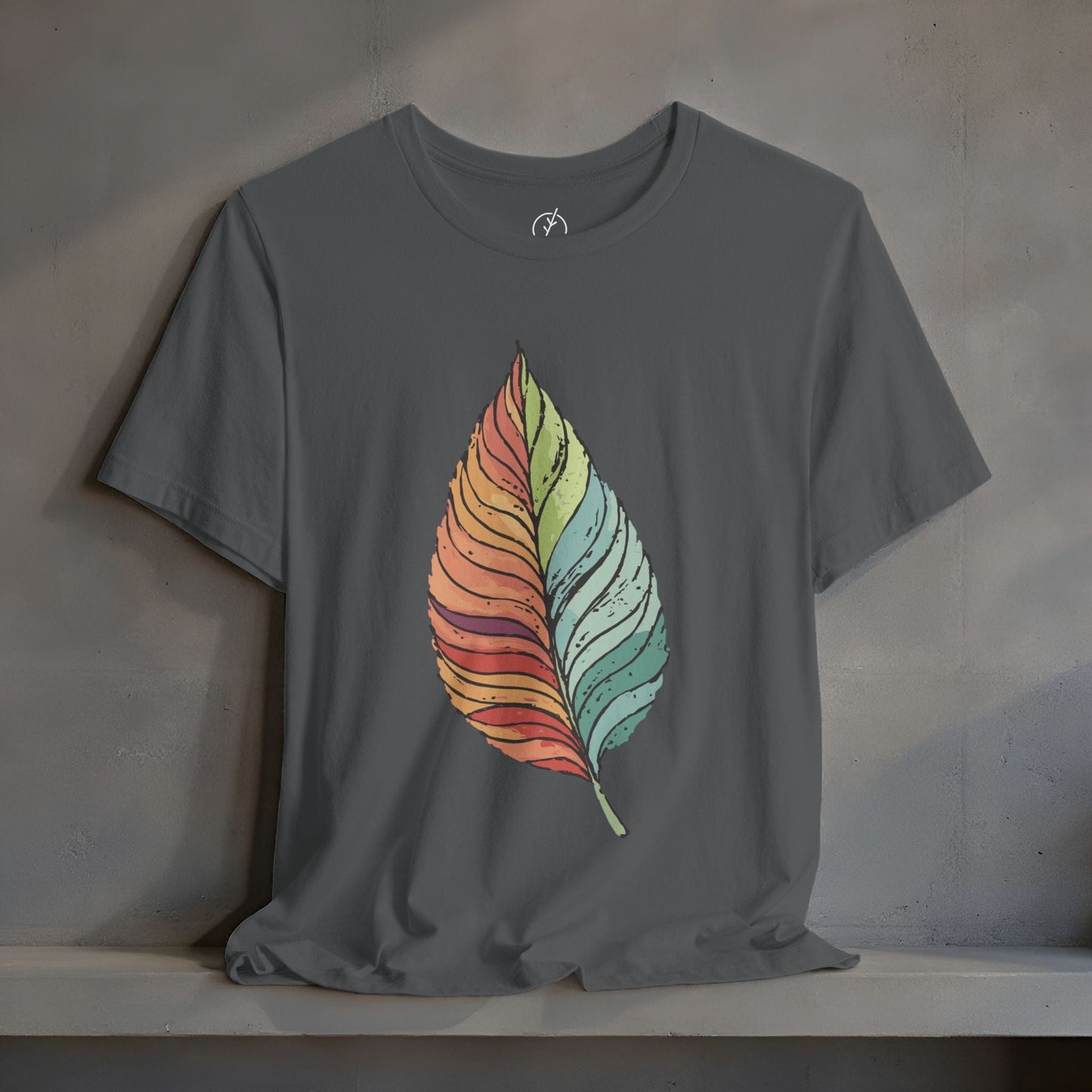Colorwave Leaf T-Shirt