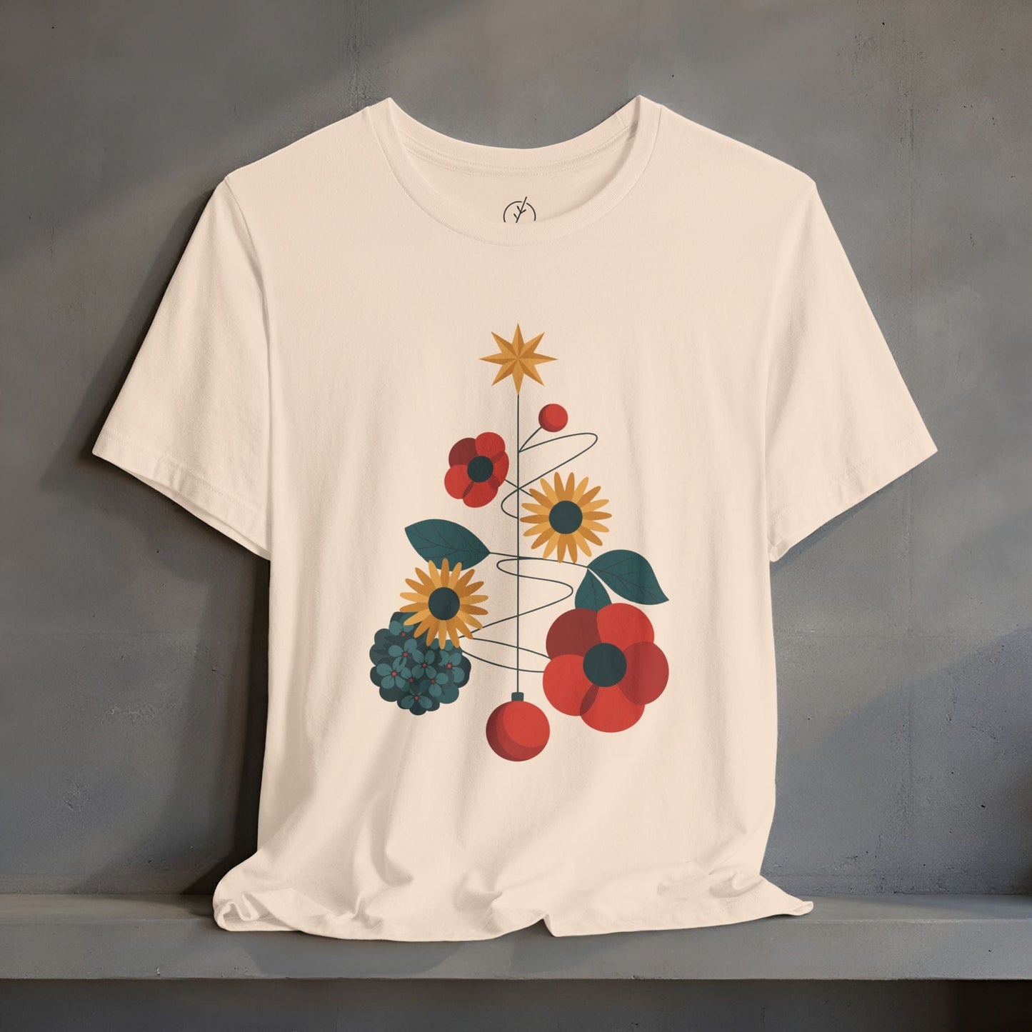 Floral Stem Tree T-Shirt