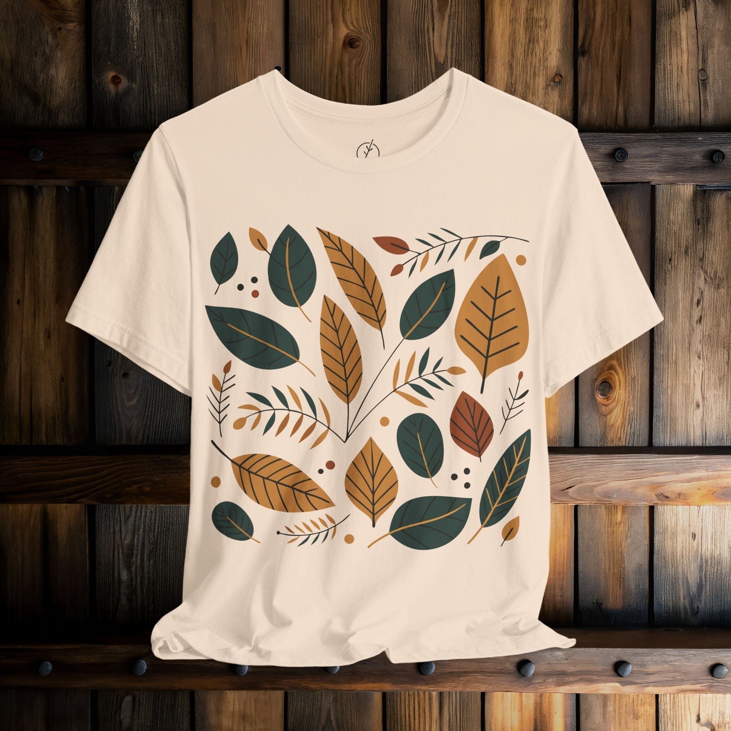 Autumn Leaf Pattern T-Shirt