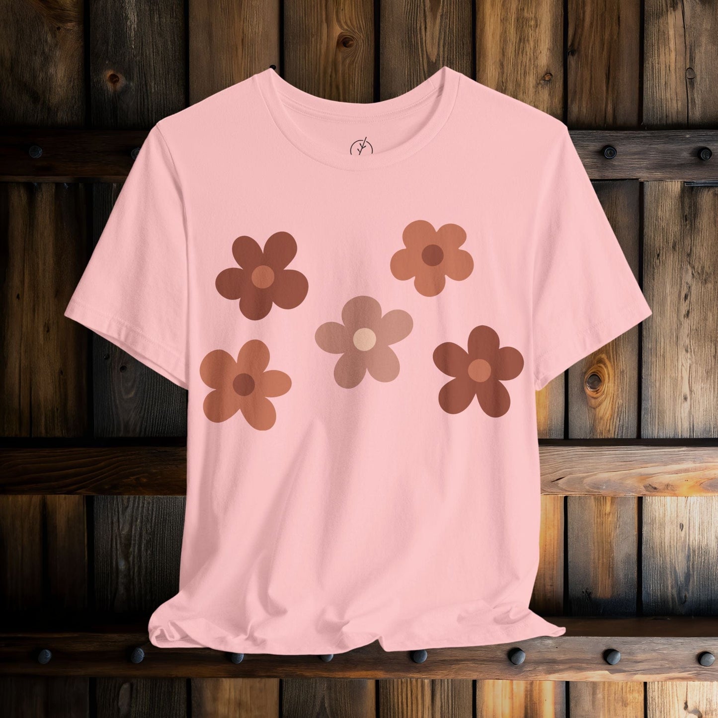 Terracotta Daisy Dots T-Shirt