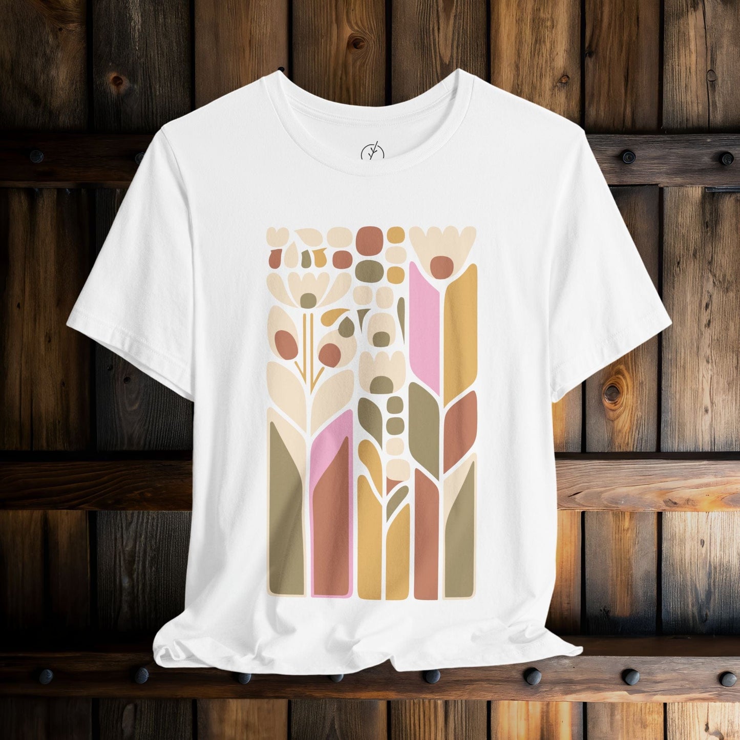 Pastel Mod Garden T-Shirt