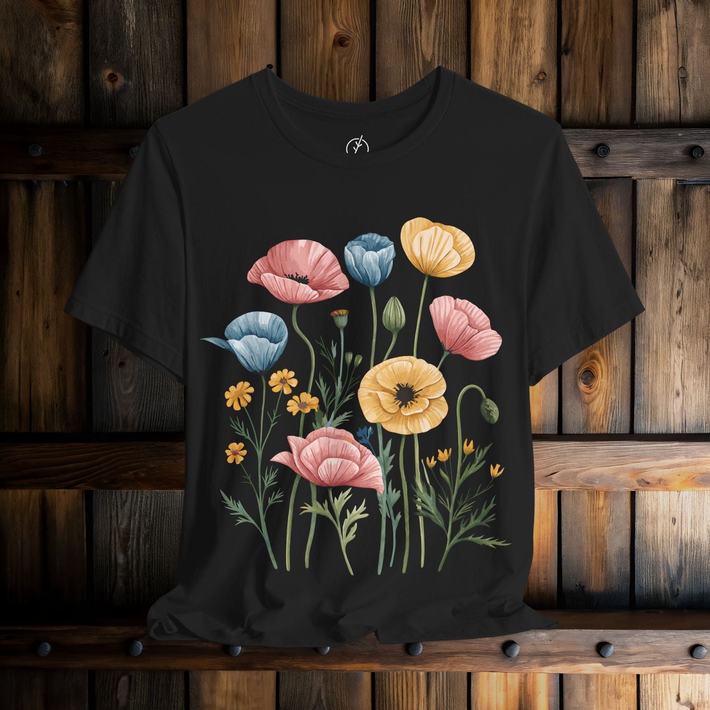 Sunny Poppy Garden T-Shirt